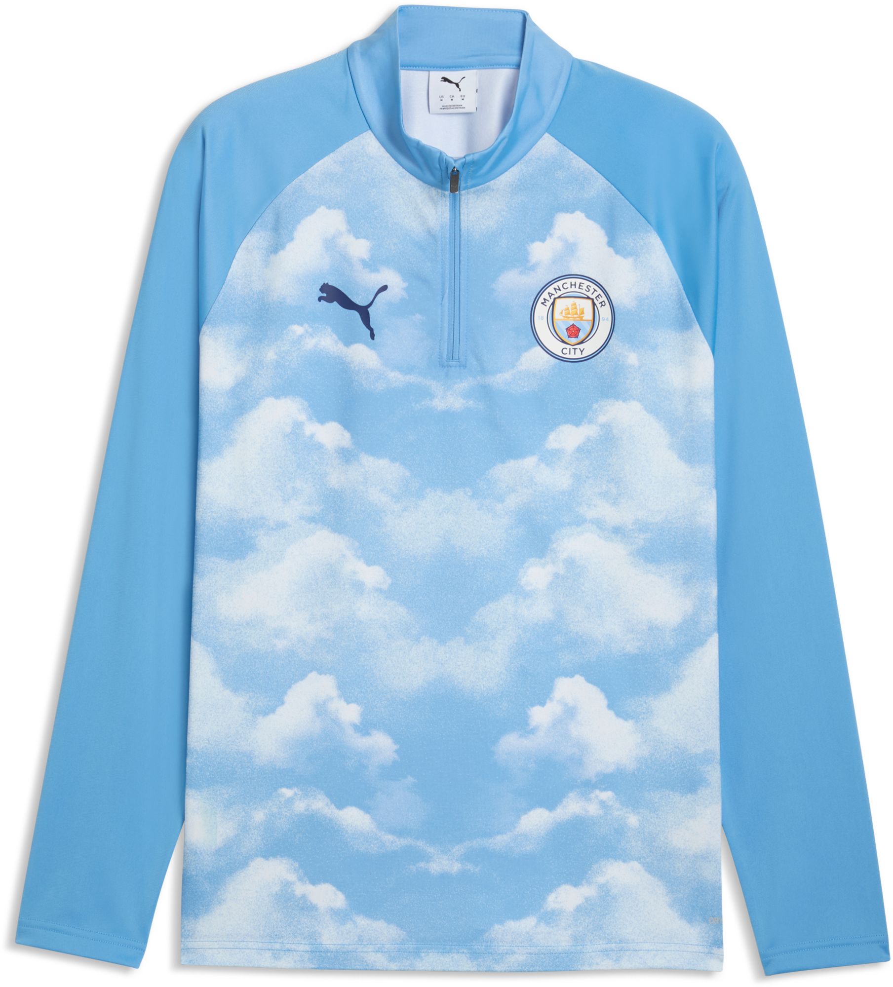 PUMA Adult Manchester City Black 2026 Warm-Up 1/4 Zip Jacket product image