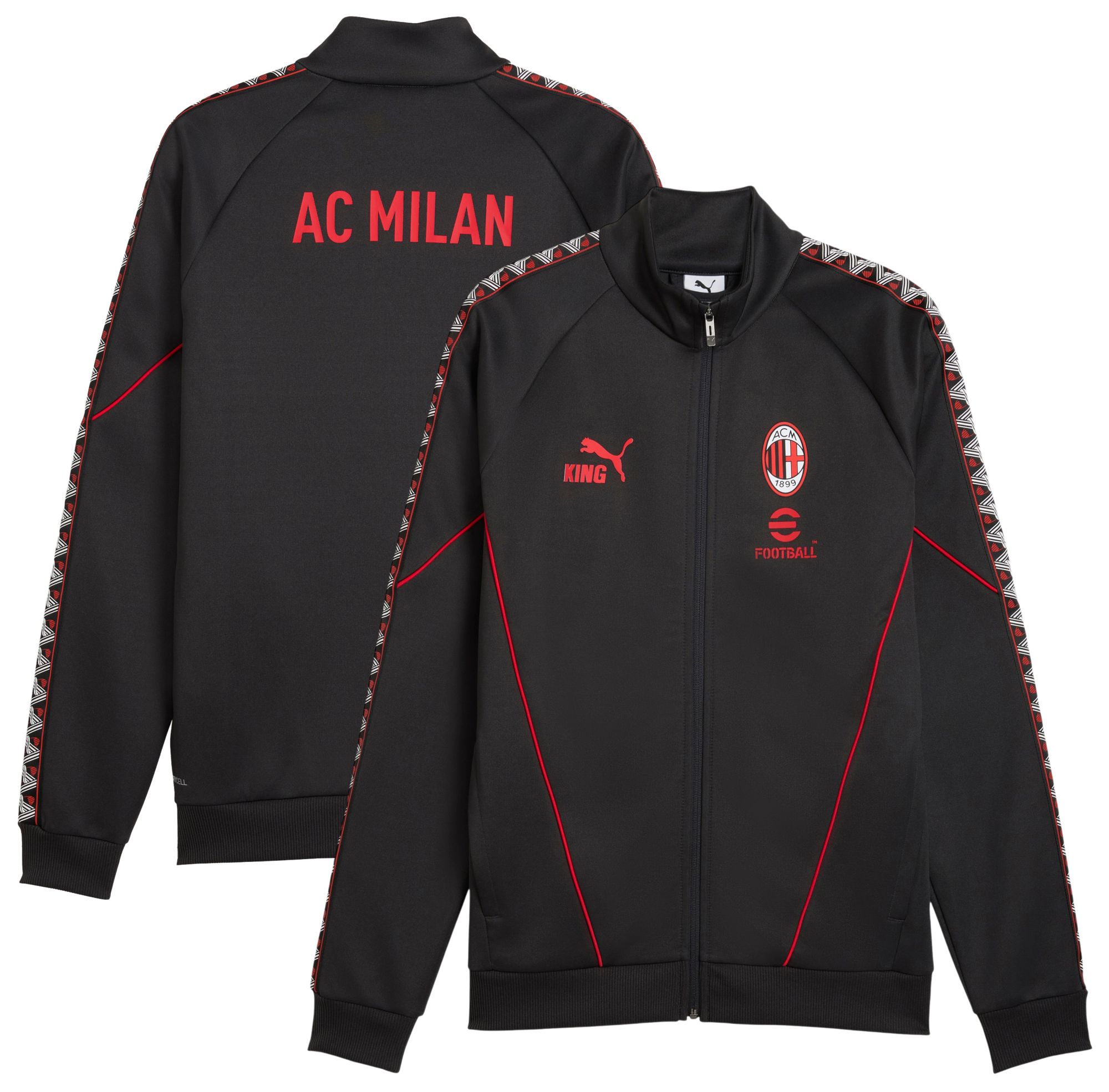 PUMA Adult AC Milan 2026 Grey Anthem Full Zip Jacket product image