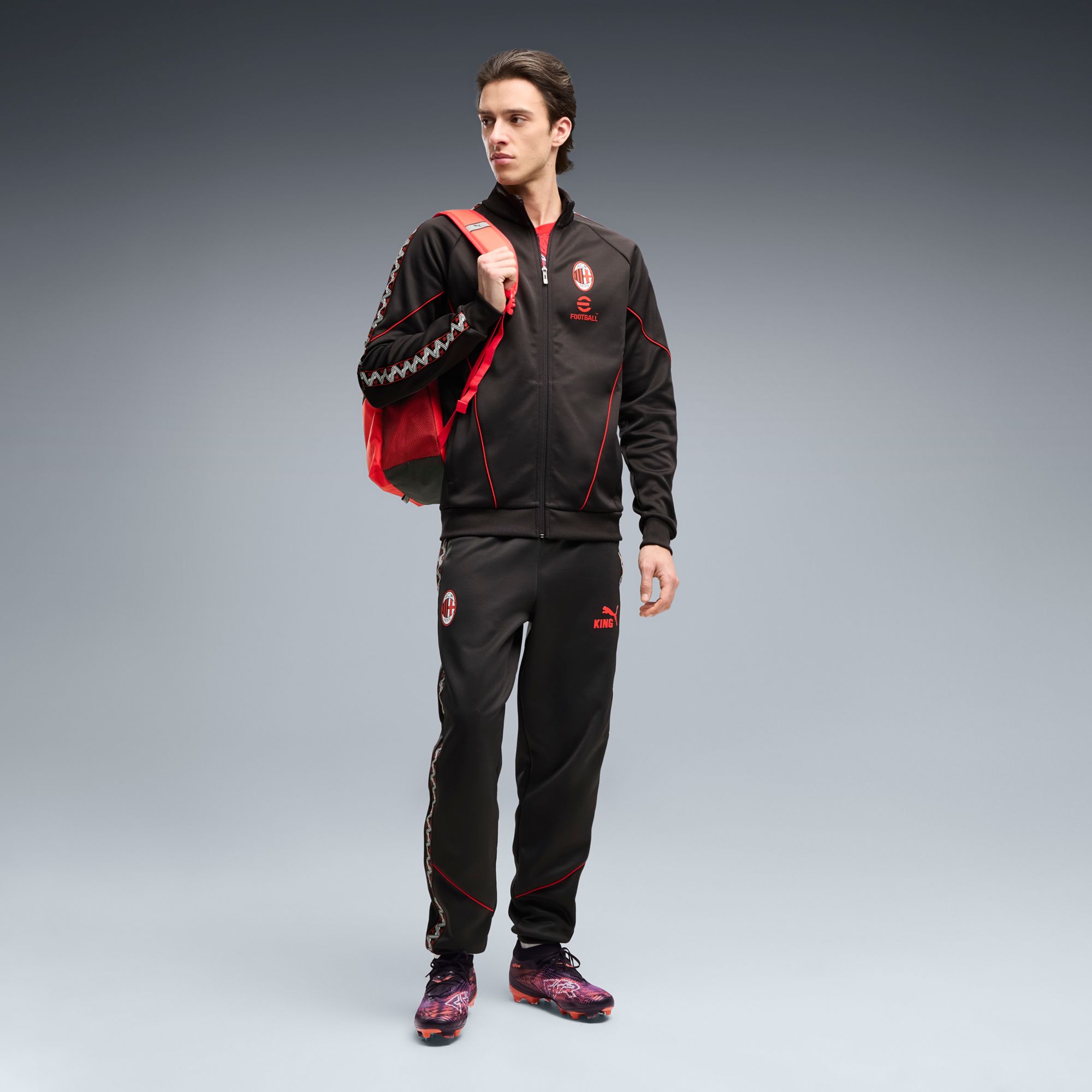 PUMA Adult AC Milan 2026 Grey Anthem Full Zip Jacket product image