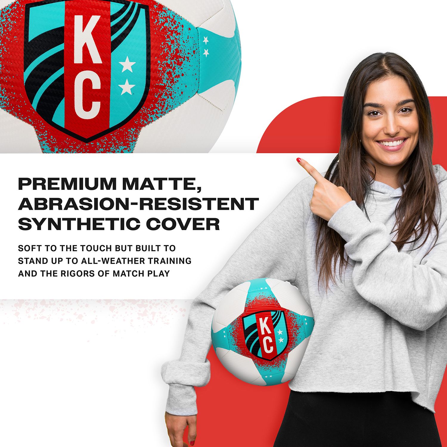 Franklin NWSL Kansas City Current Soccer Ball product image