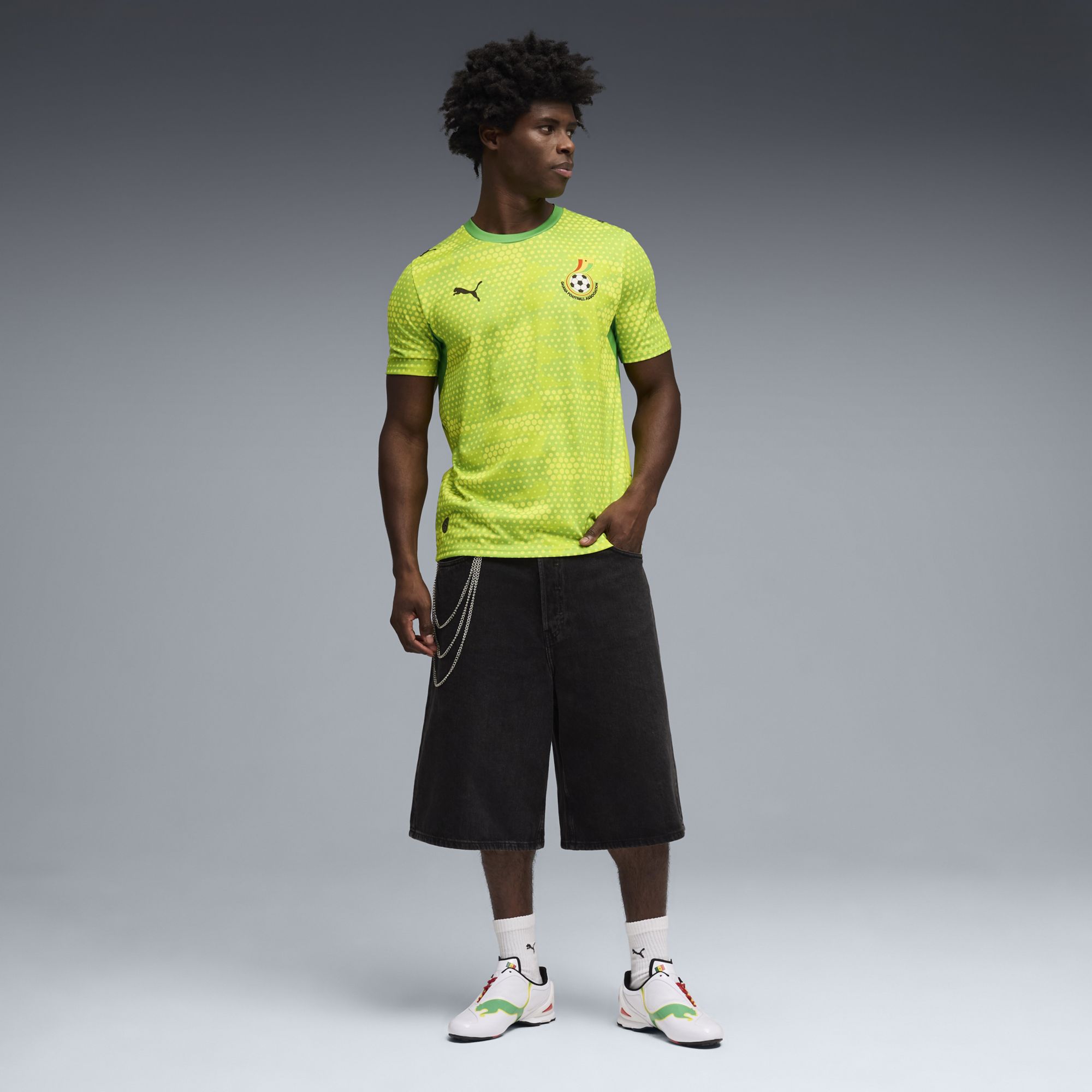 PUMA Adult Ghana X Salehe Bembury 2026 Goalkeeper Jersey product image