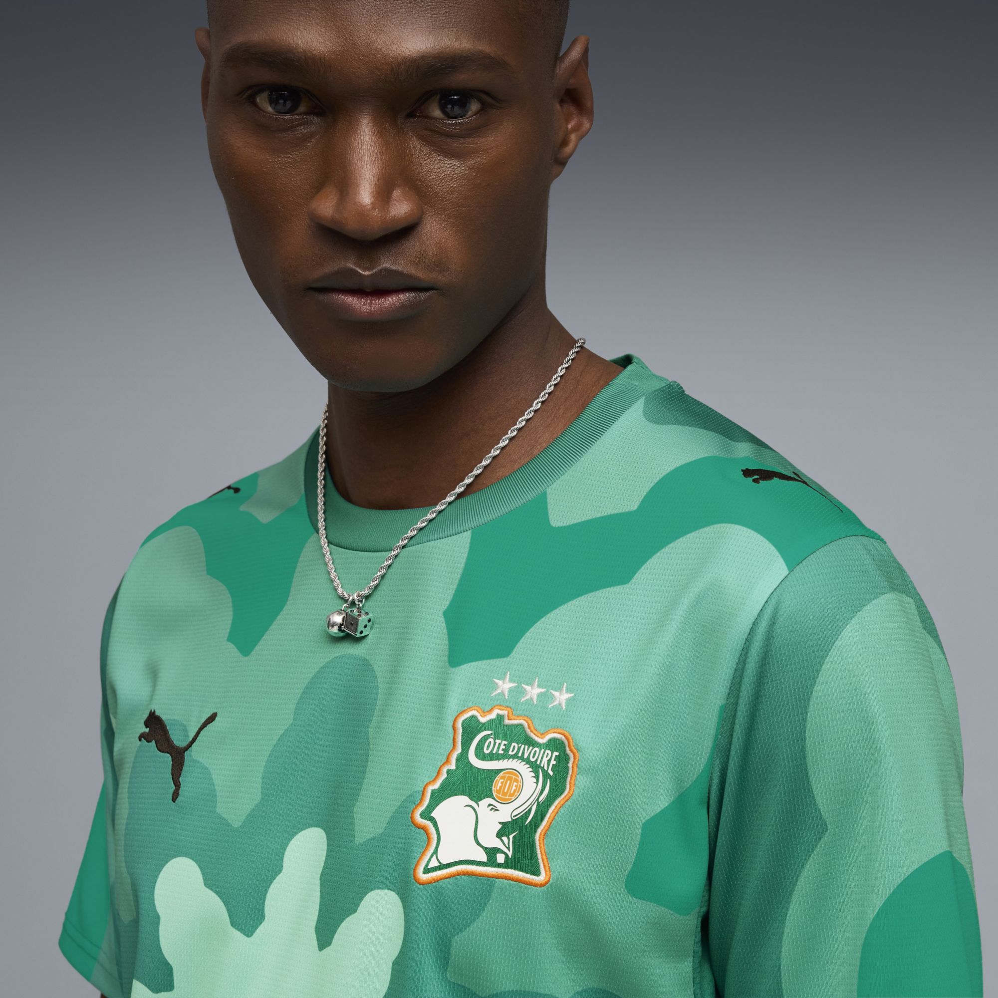 PUMA Adult Ivory Coast X Salehe Bembury 2026 Goalkeeper Jersey product image
