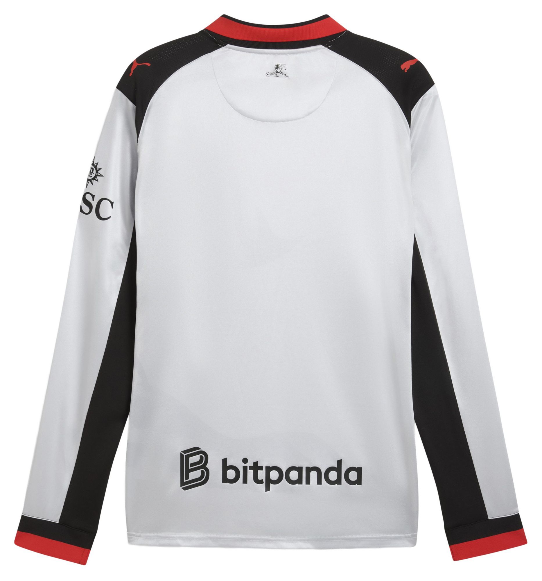 PUMA Adult AC Milan 2026 Slam Jam Silver Replica Long Sleeve Jersey product image
