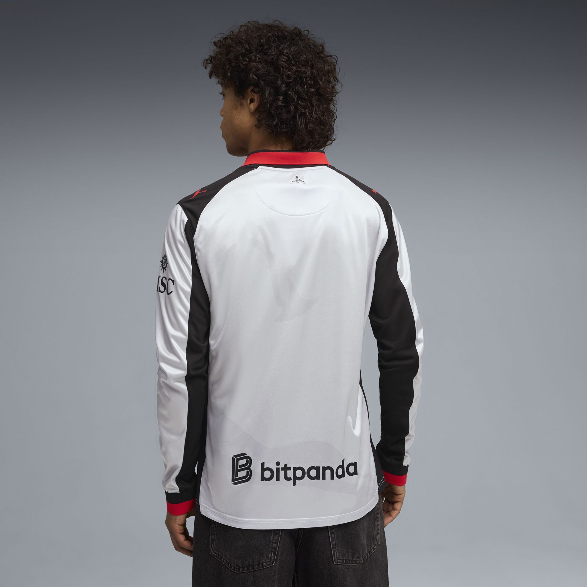 PUMA Adult AC Milan 2026 Slam Jam Silver Replica Long Sleeve Jersey product image