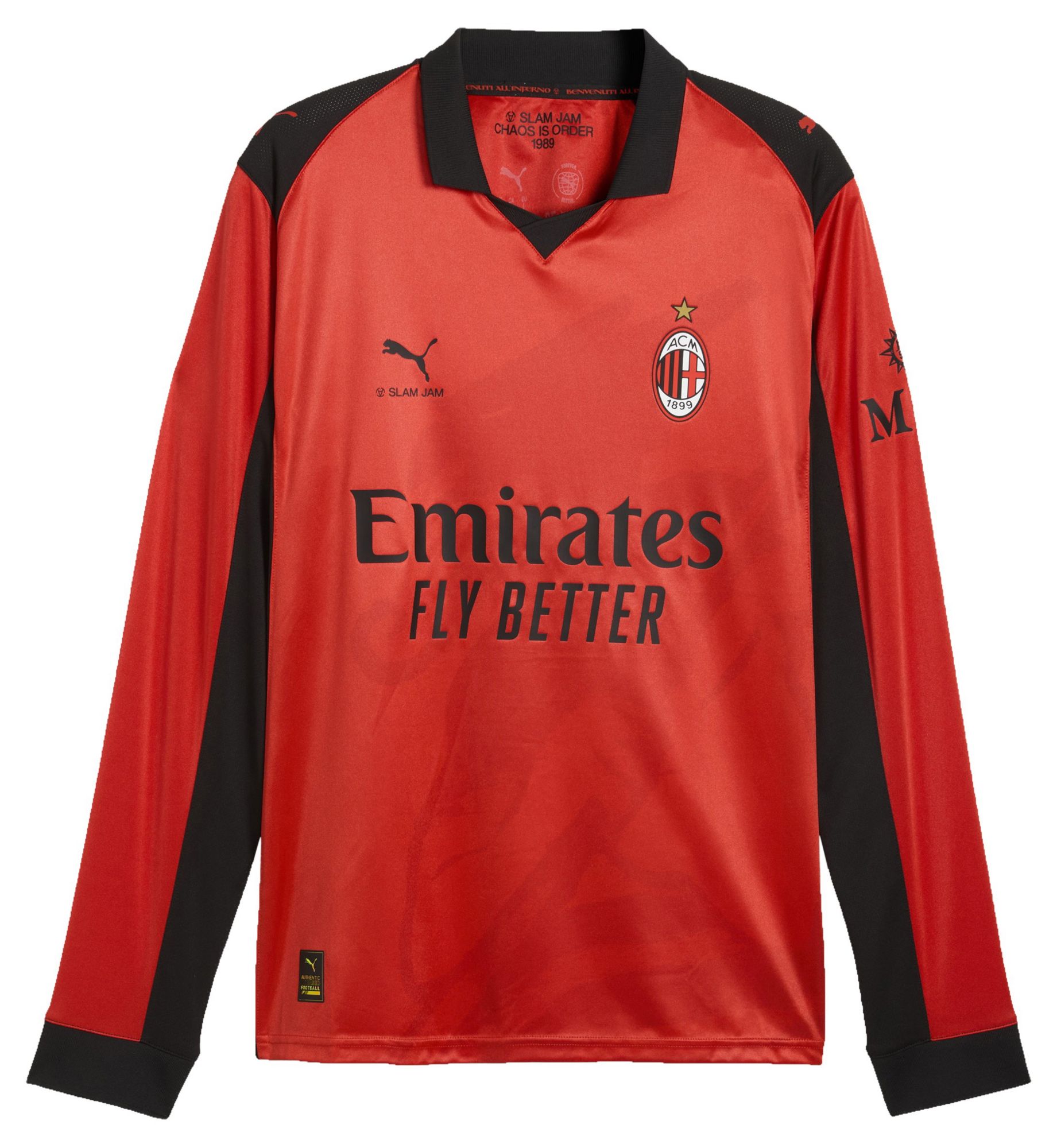 PUMA Adult AC Milan 2026 Slam Jam Red Replica Long Sleeve Jersey product image