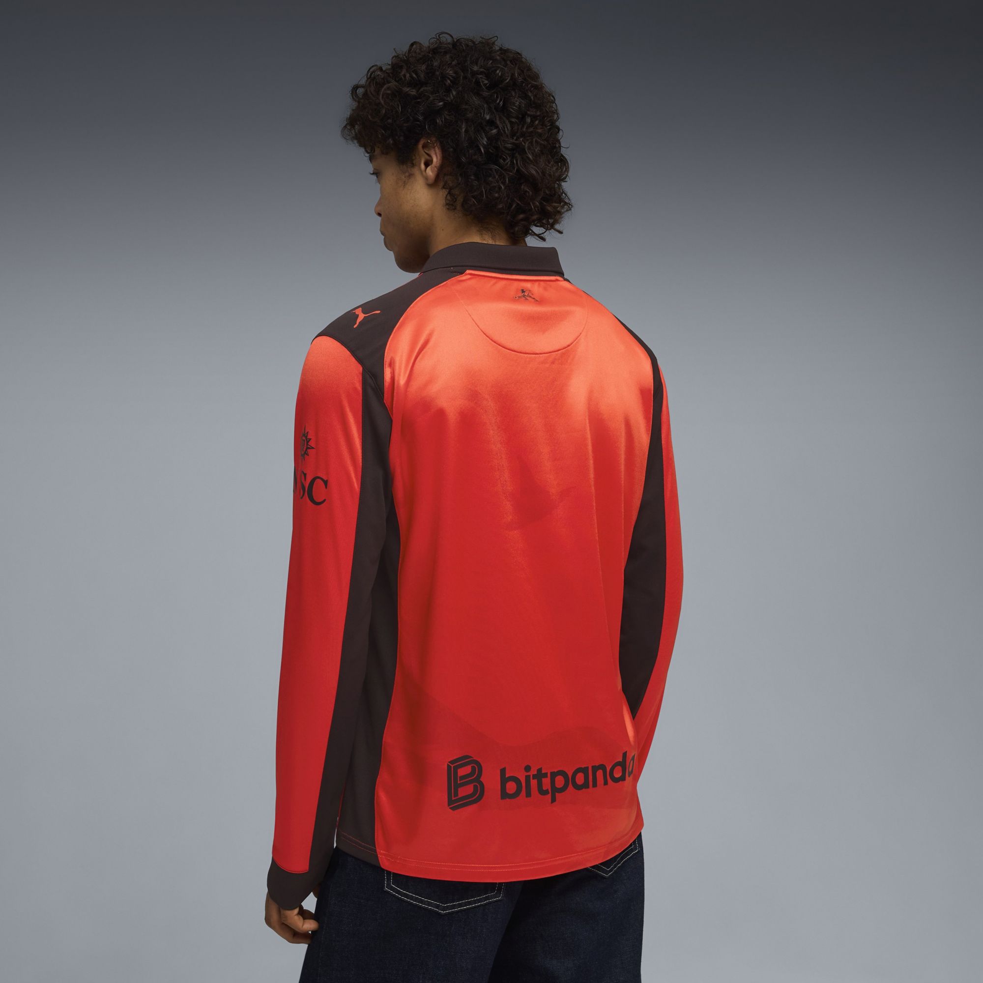 PUMA Adult AC Milan 2026 Slam Jam Red Replica Long Sleeve Jersey product image