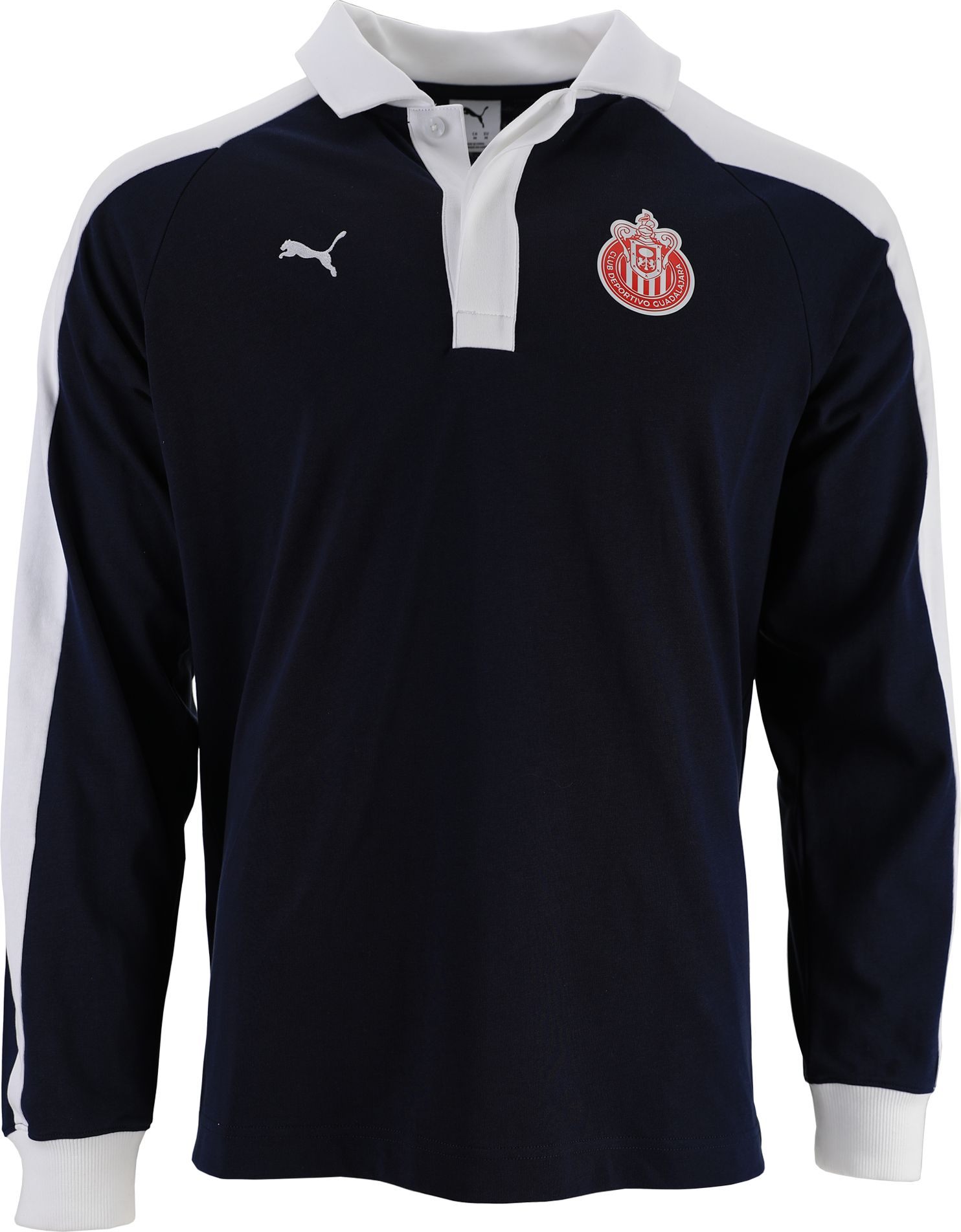 PUMA Adult Chivas Guadalajara Navy Away Long Sleeve Shirt product image