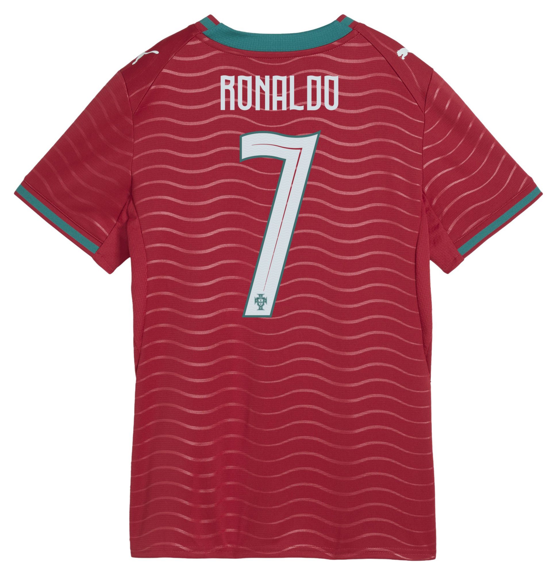 PUMA Women's Portugal Red Cristiano Ronaldo #7 Home Replica Jersey product image