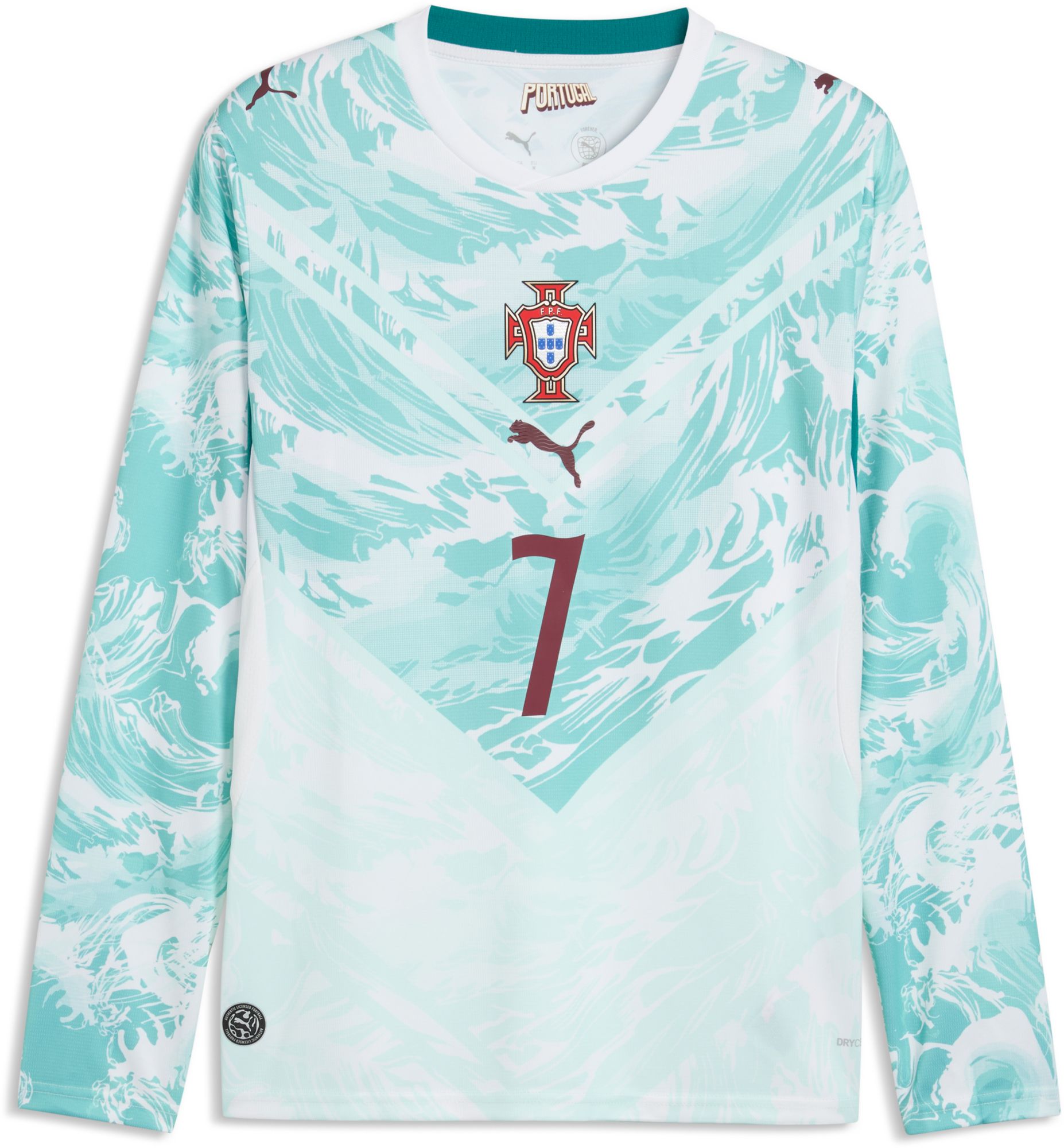 PUMA Adult Portugal Cristiano Ronaldo #7 2026 Away Long Sleeve Replica Jersey product image
