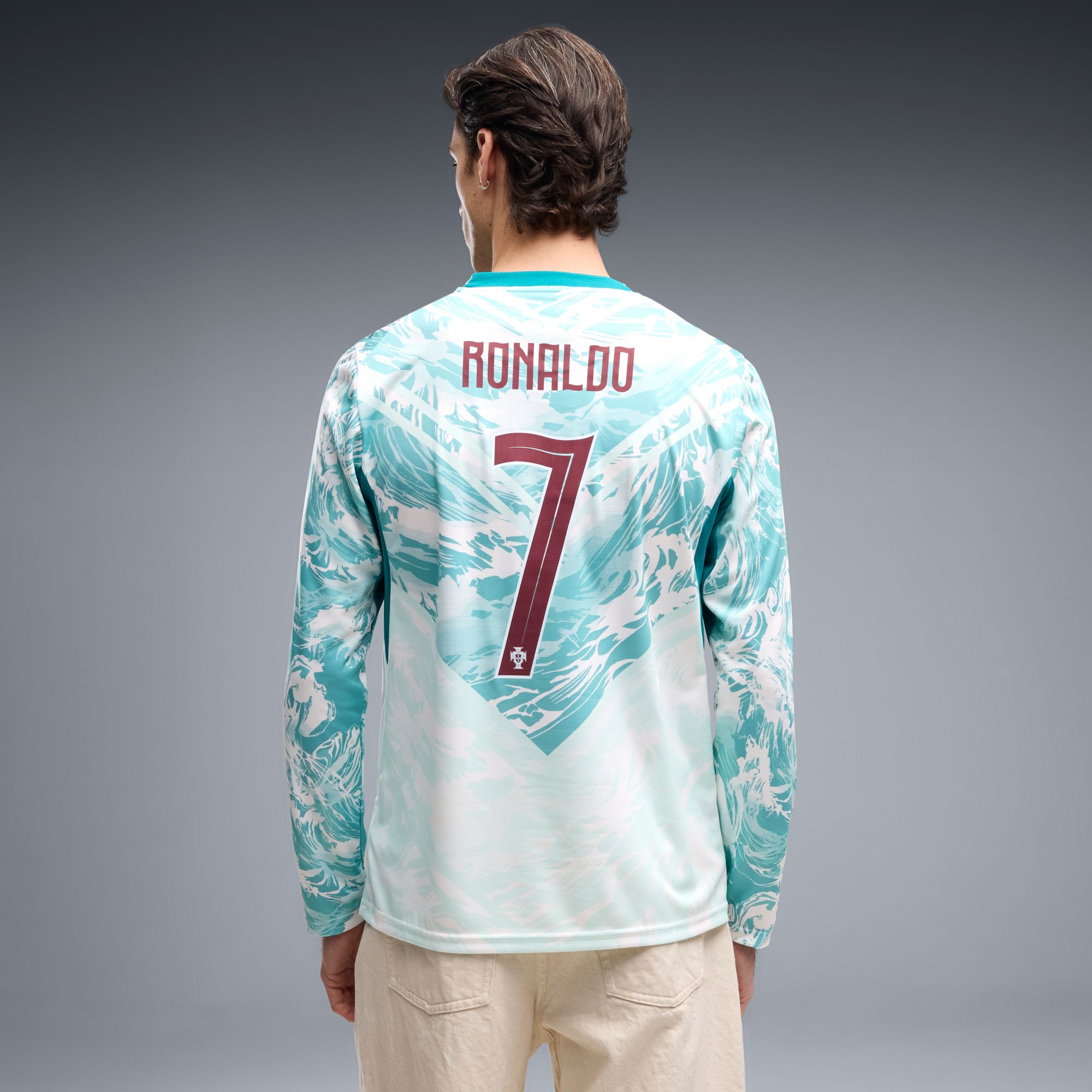 PUMA Adult Portugal Cristiano Ronaldo #7 2026 Away Long Sleeve Replica Jersey product image