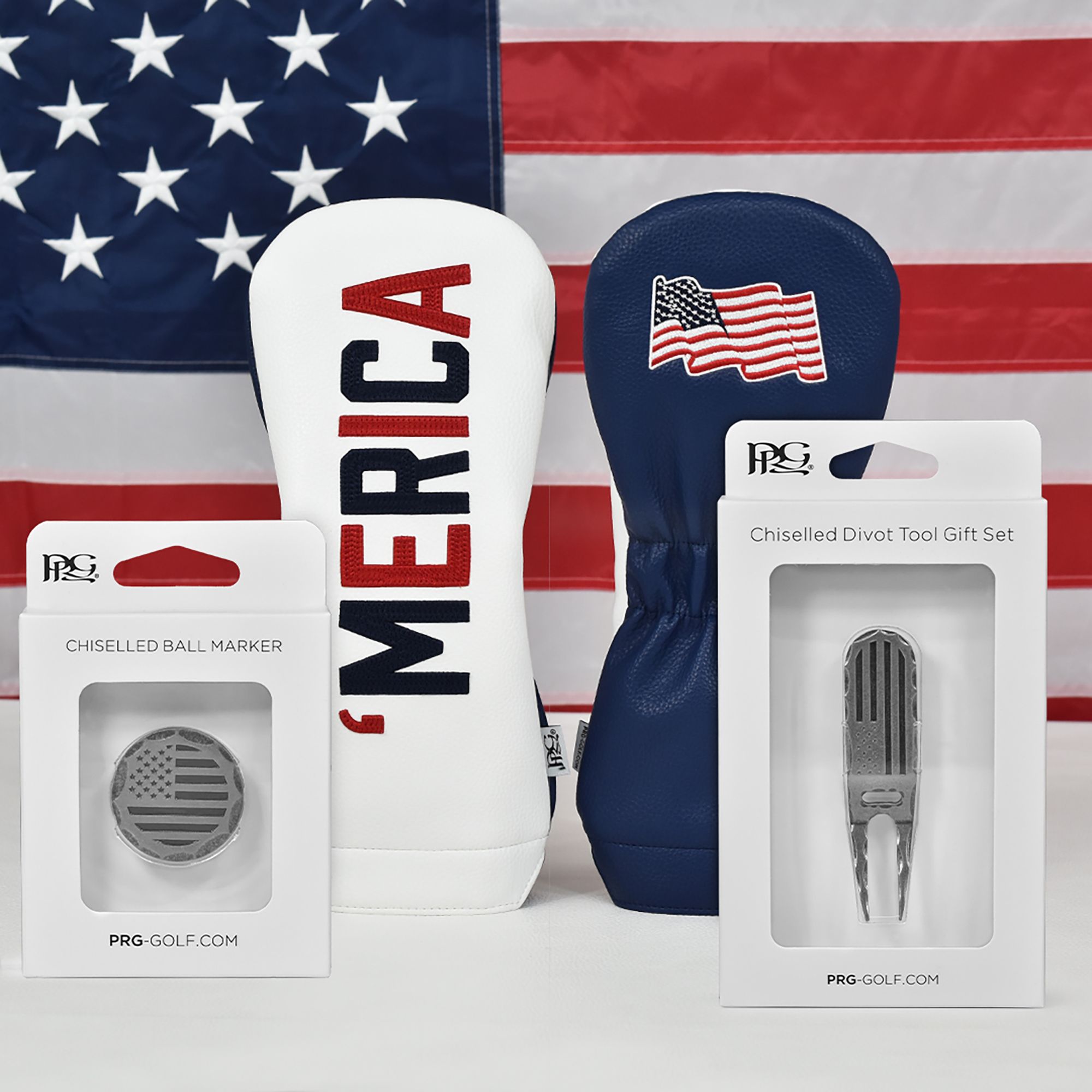 PRG Originals Chiselled USA Ball Marker product image