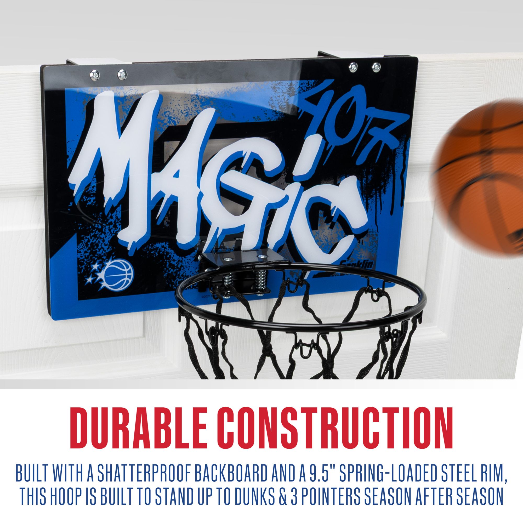 Franklin  Orlando Magic Over the Door Hoop product image