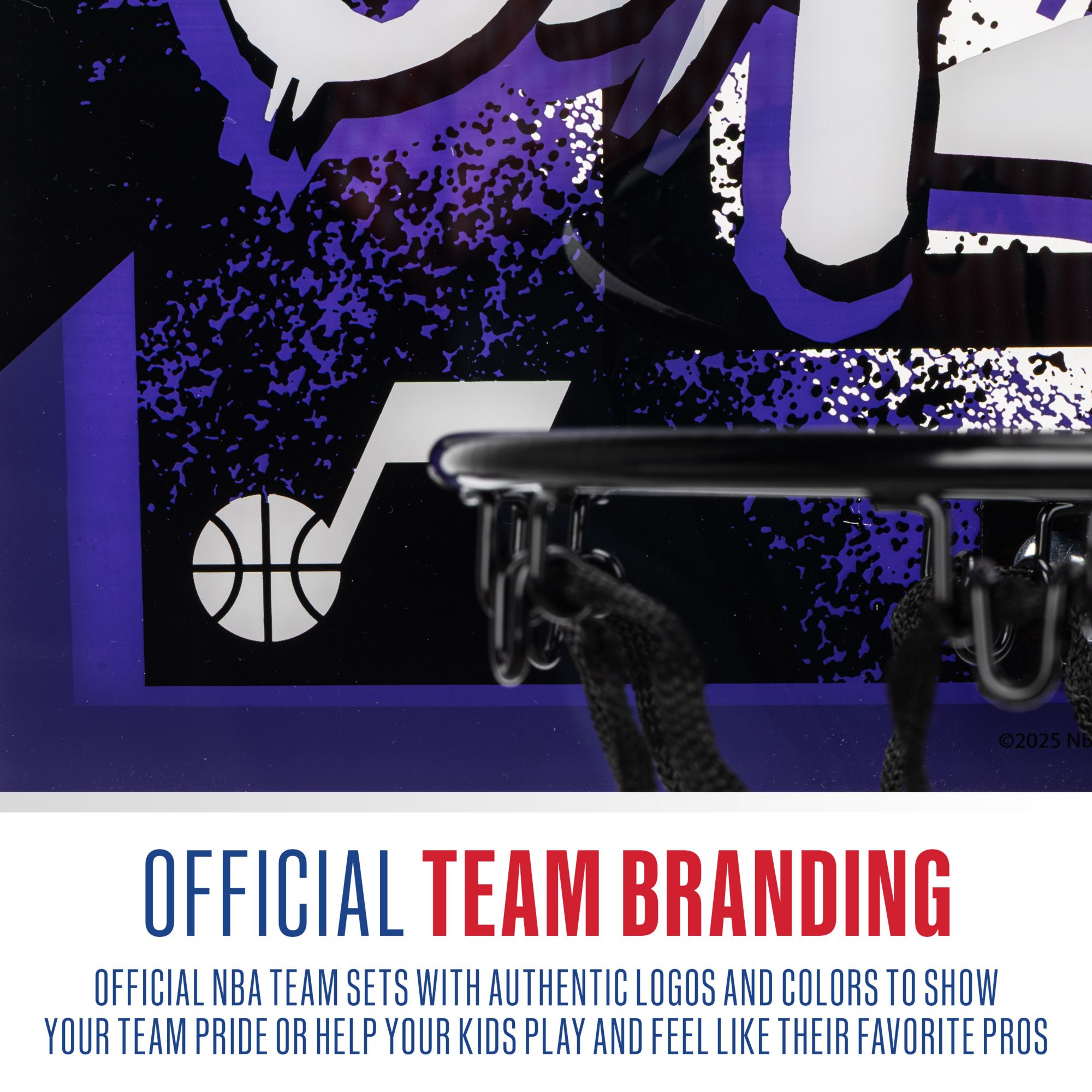 Franklin Adult Utah Jazz Over The Door Hoop product image