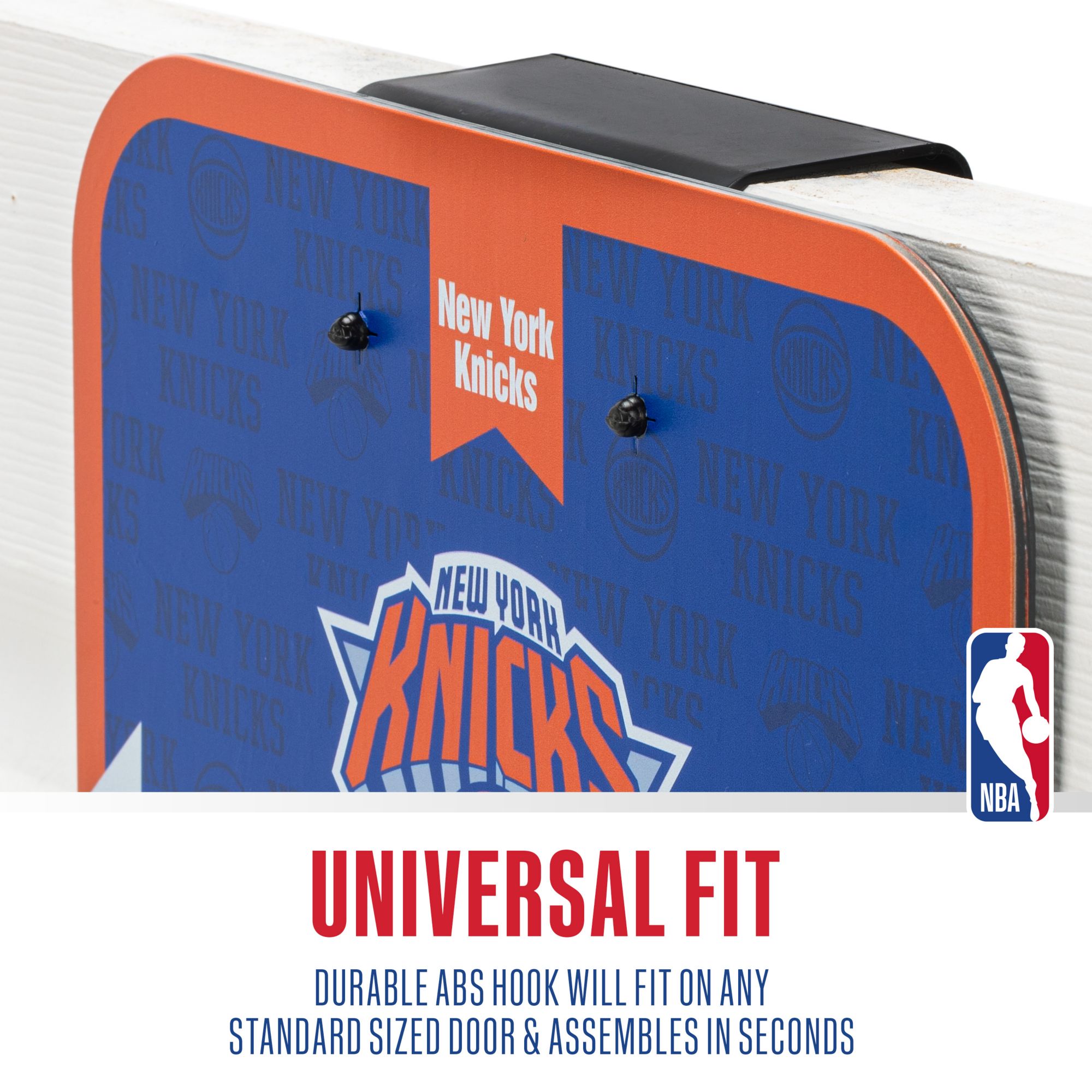 Franklin Unisex New York Knicks Over The Door Mini Basketball Hoop and Ball Set product image