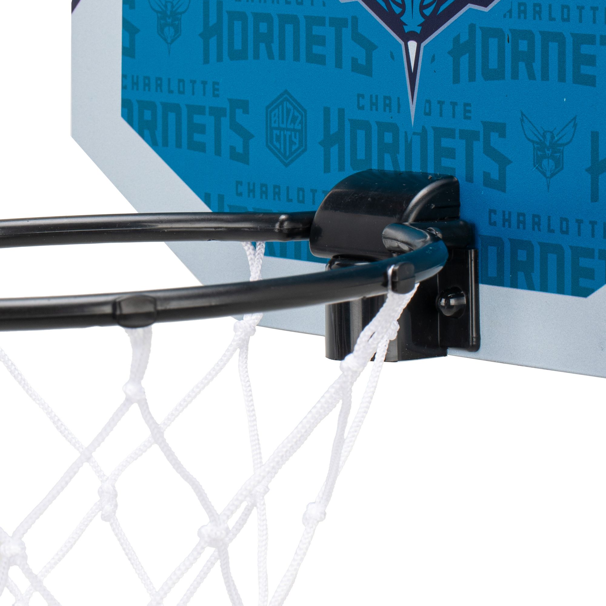 Franklin Unisex Charlotte Hornets Over The Door Mini Basketball Hoop and Ball Set product image