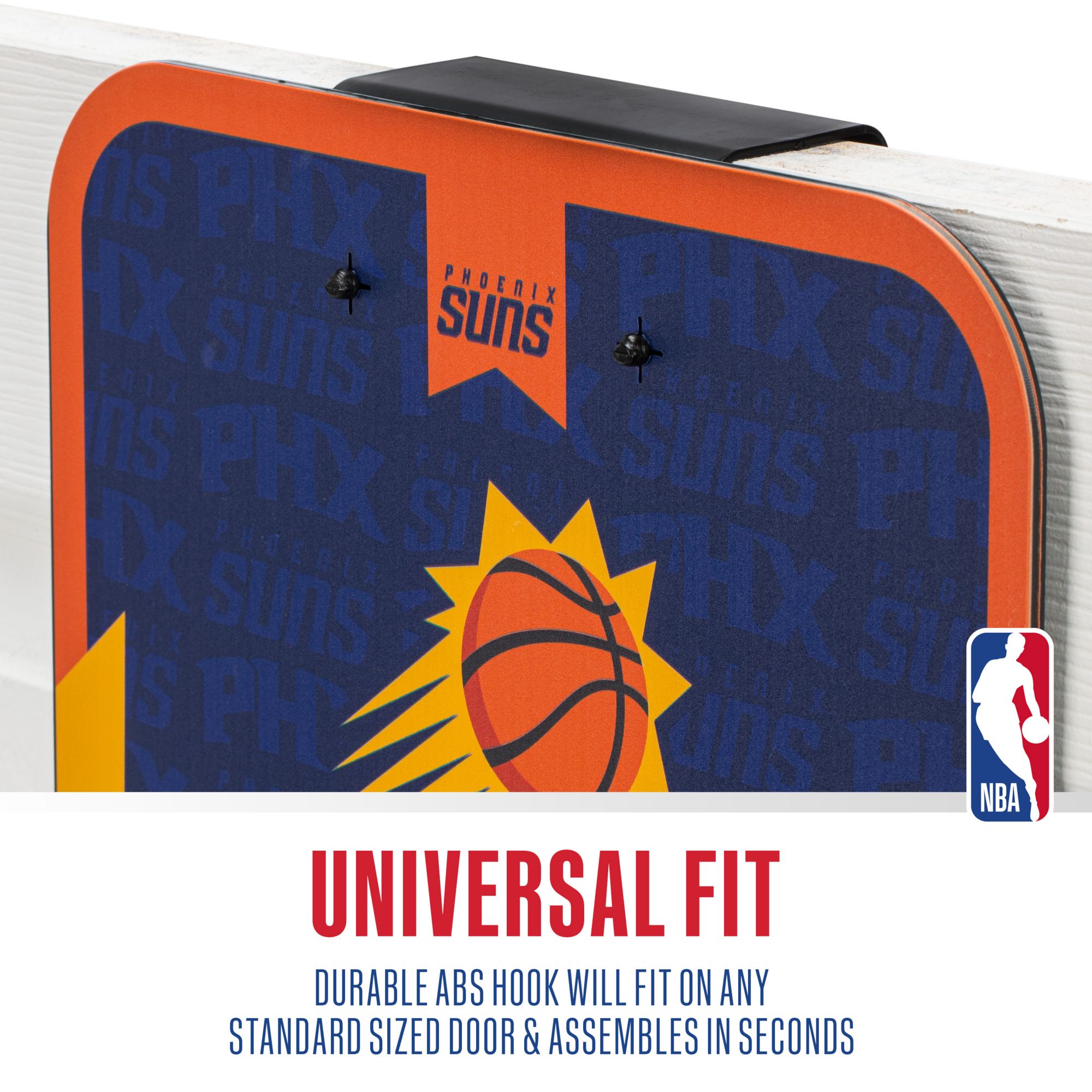 Franklin Unisex Phoenix Suns Over The Door Mini Basketball Hoop and Ball Set product image