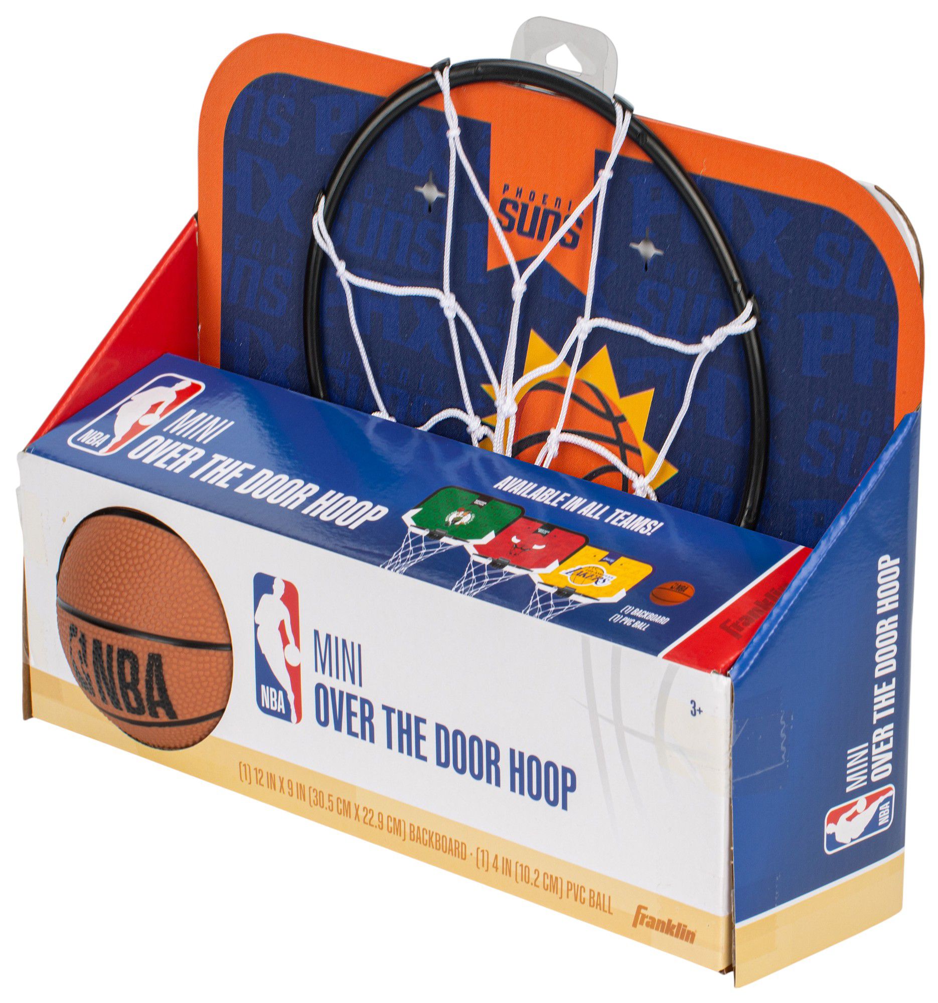Franklin Unisex Phoenix Suns Over The Door Mini Basketball Hoop and Ball Set product image