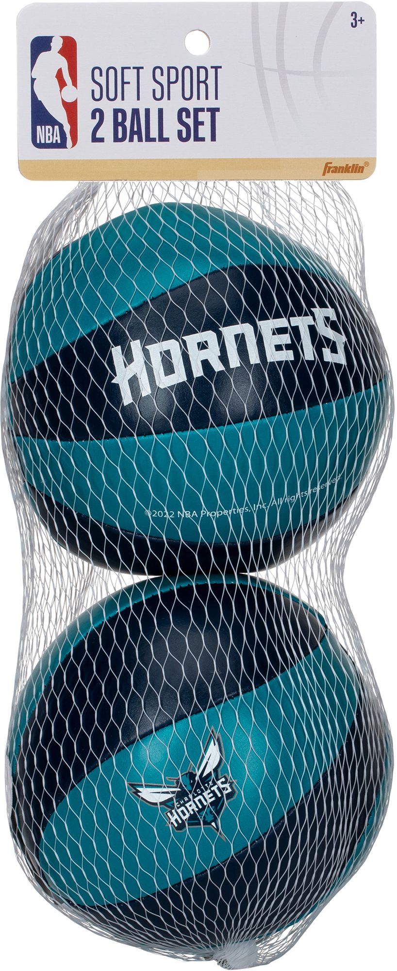 Franklin Charlotte Hornets 2 Piece Soft Sport Basketball Set product image