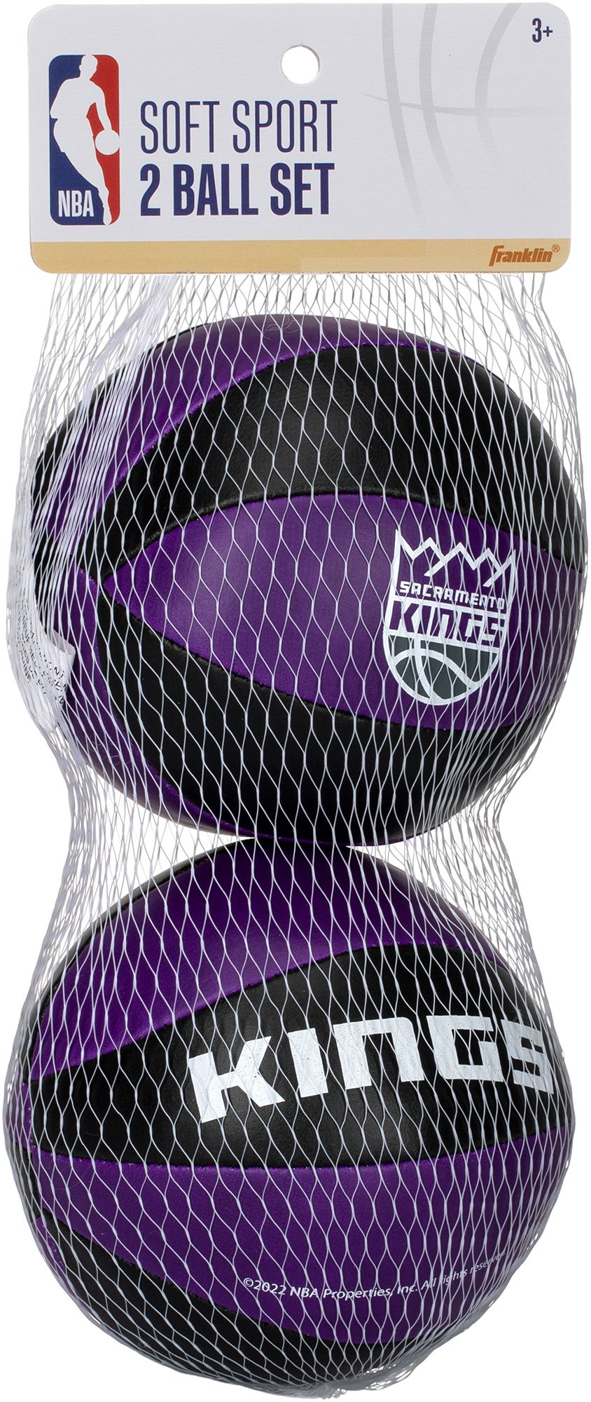 Franklin Sacramento Kings 2 Piece Soft Sport Basketball Set product image