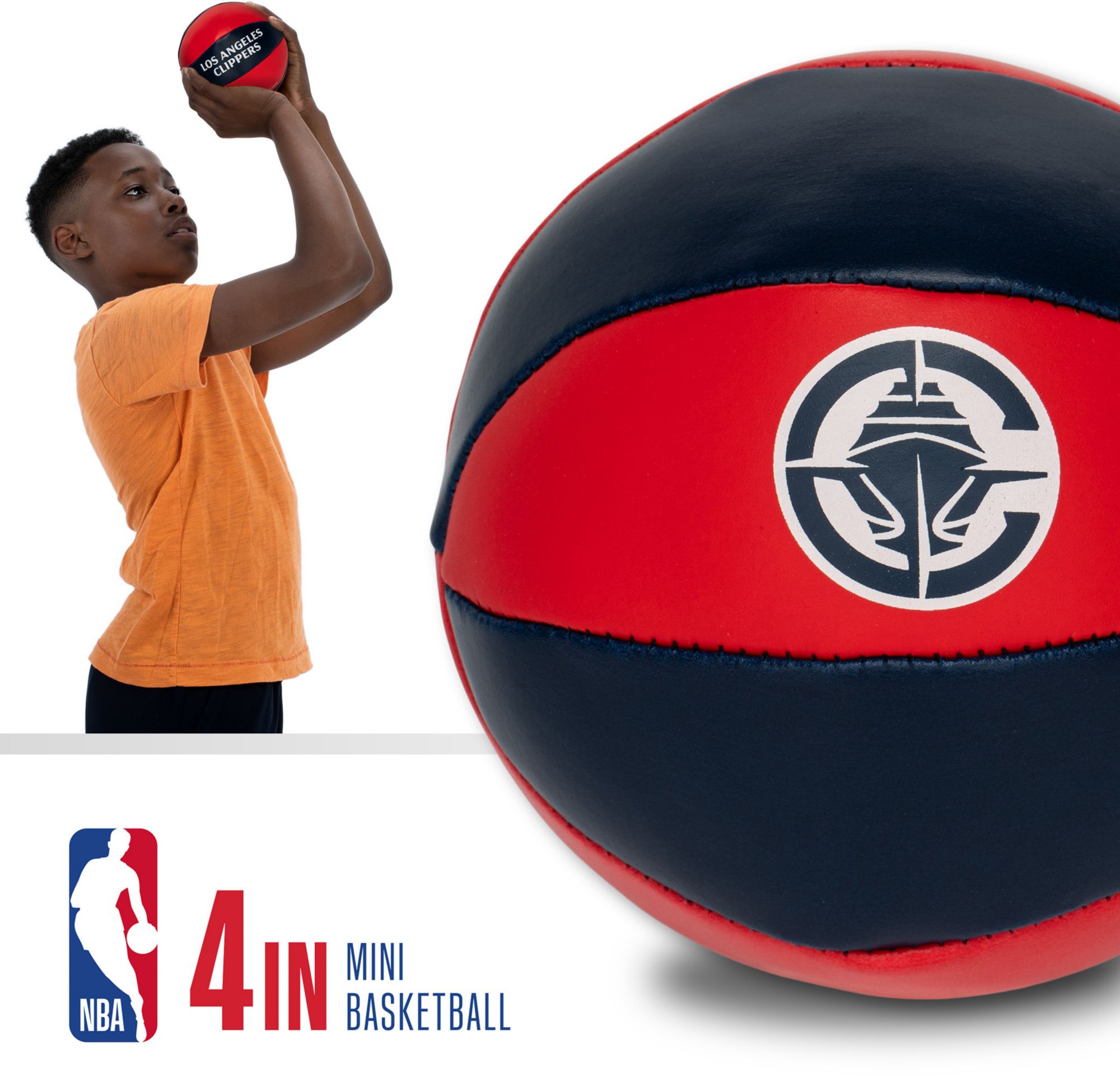 Franklin Adult Los Angeles Clippers 2-Pack 4-Inch Soft Sport Balls product image