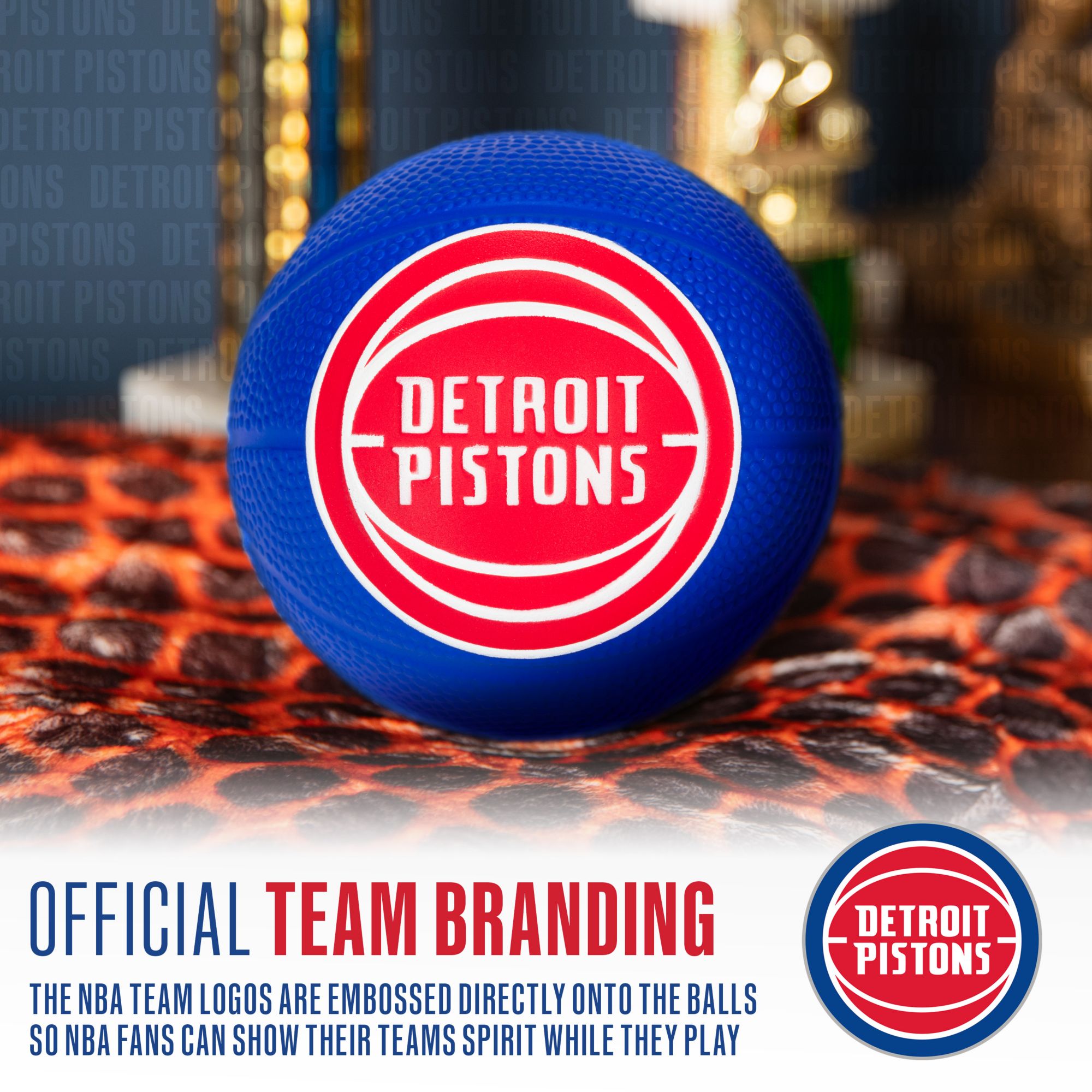 Franklin Detroit Pistons Mini Foam Basketball product image