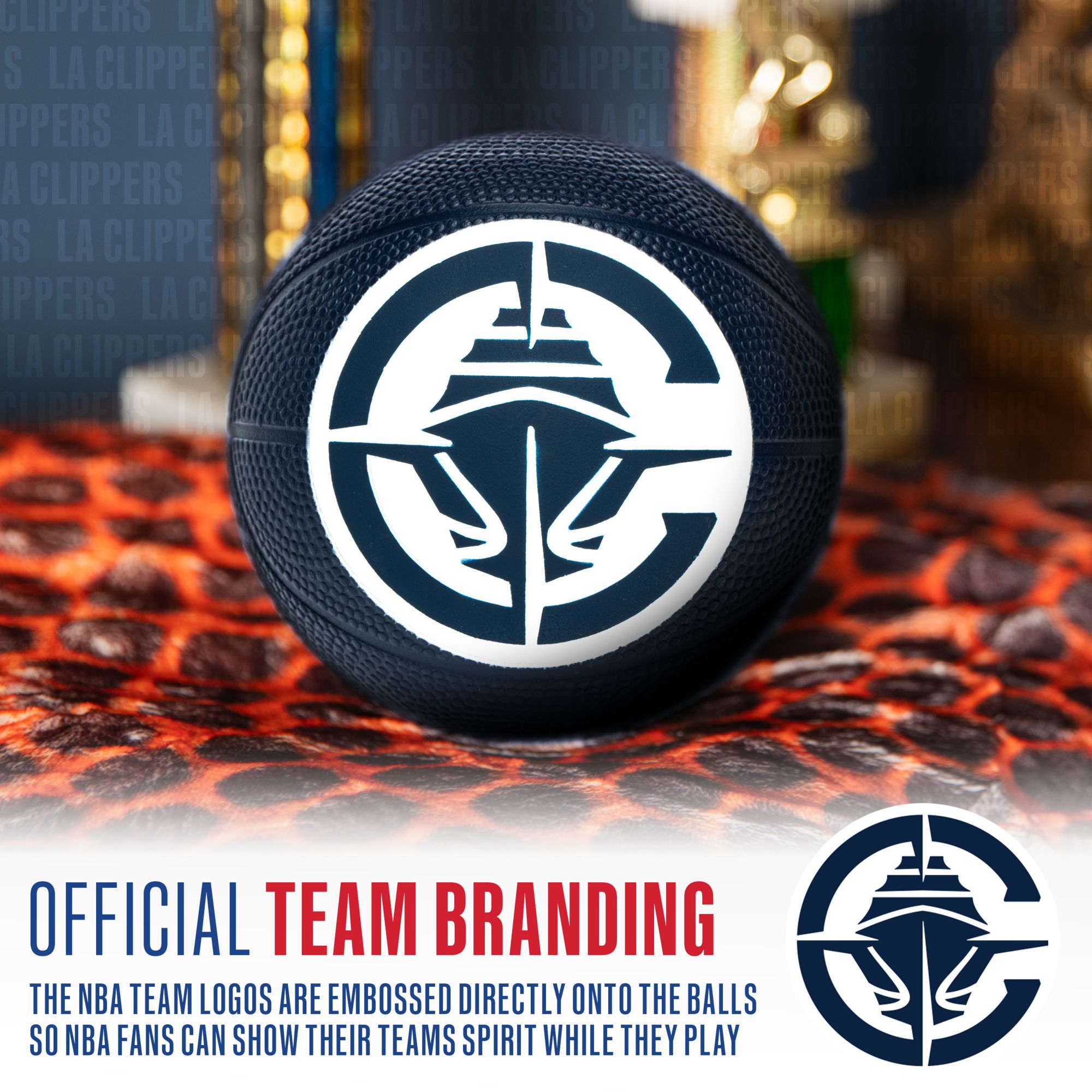 Franklin Los Angeles Clippers Mini Foam Basketball product image