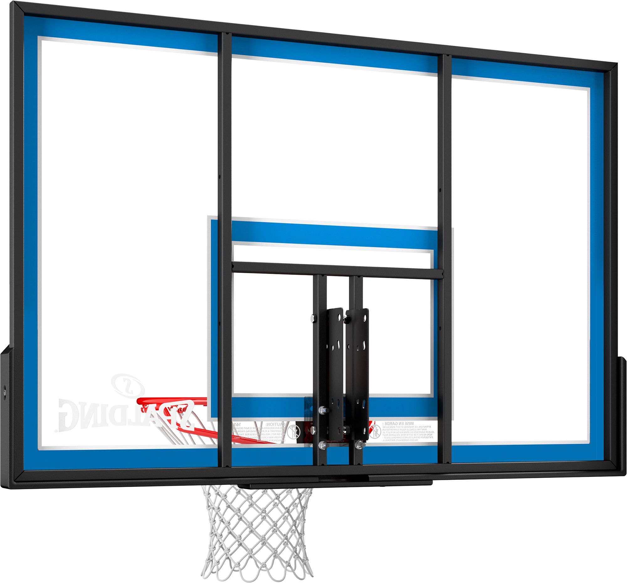 Spalding 48'' Shatterproof Polycarbonate Basketball Backboard & Rim Combo Hoop product image