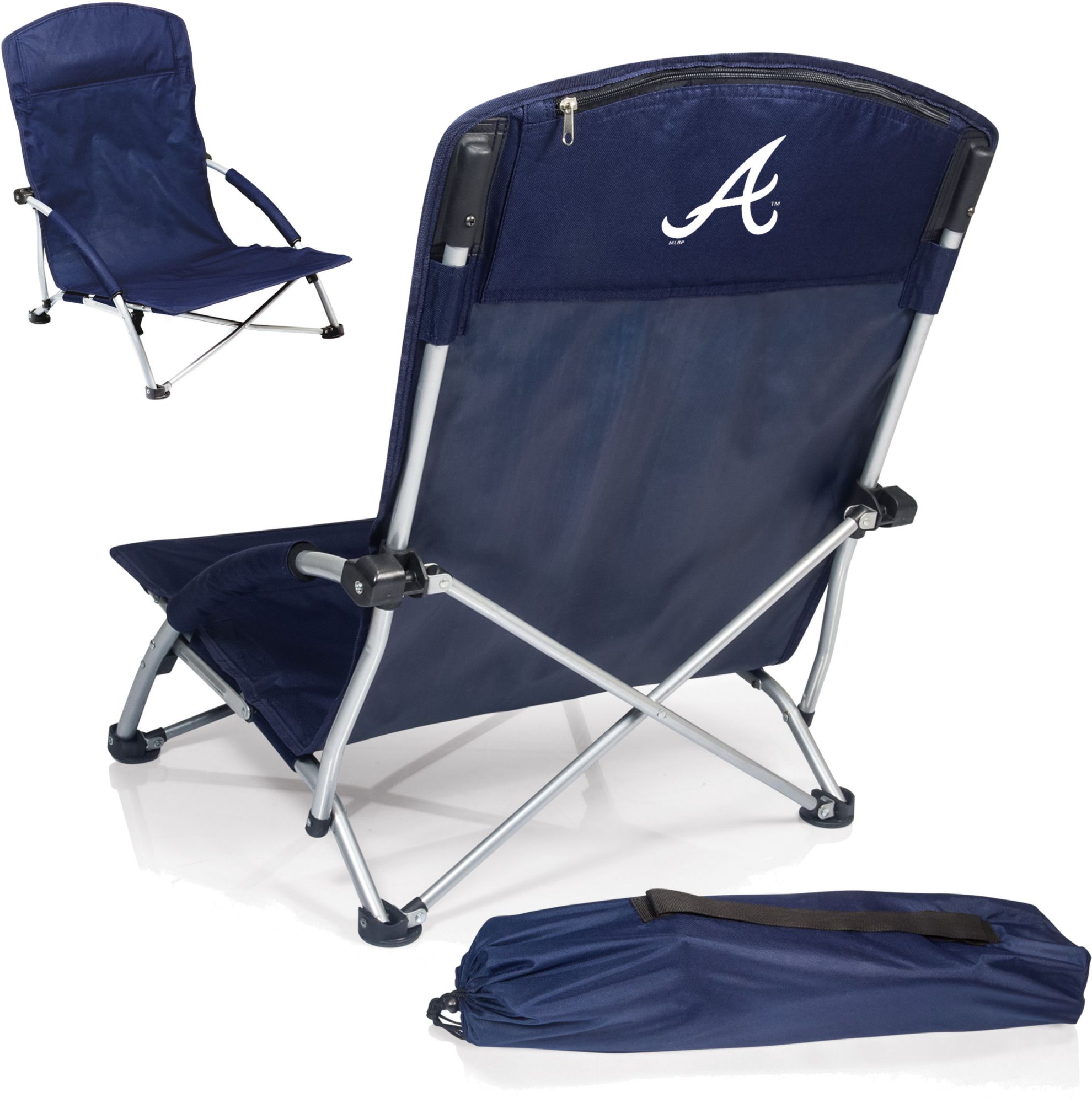 Picnic Time Atlanta Braves Tranquility Beach Chair with Carry Bag product image