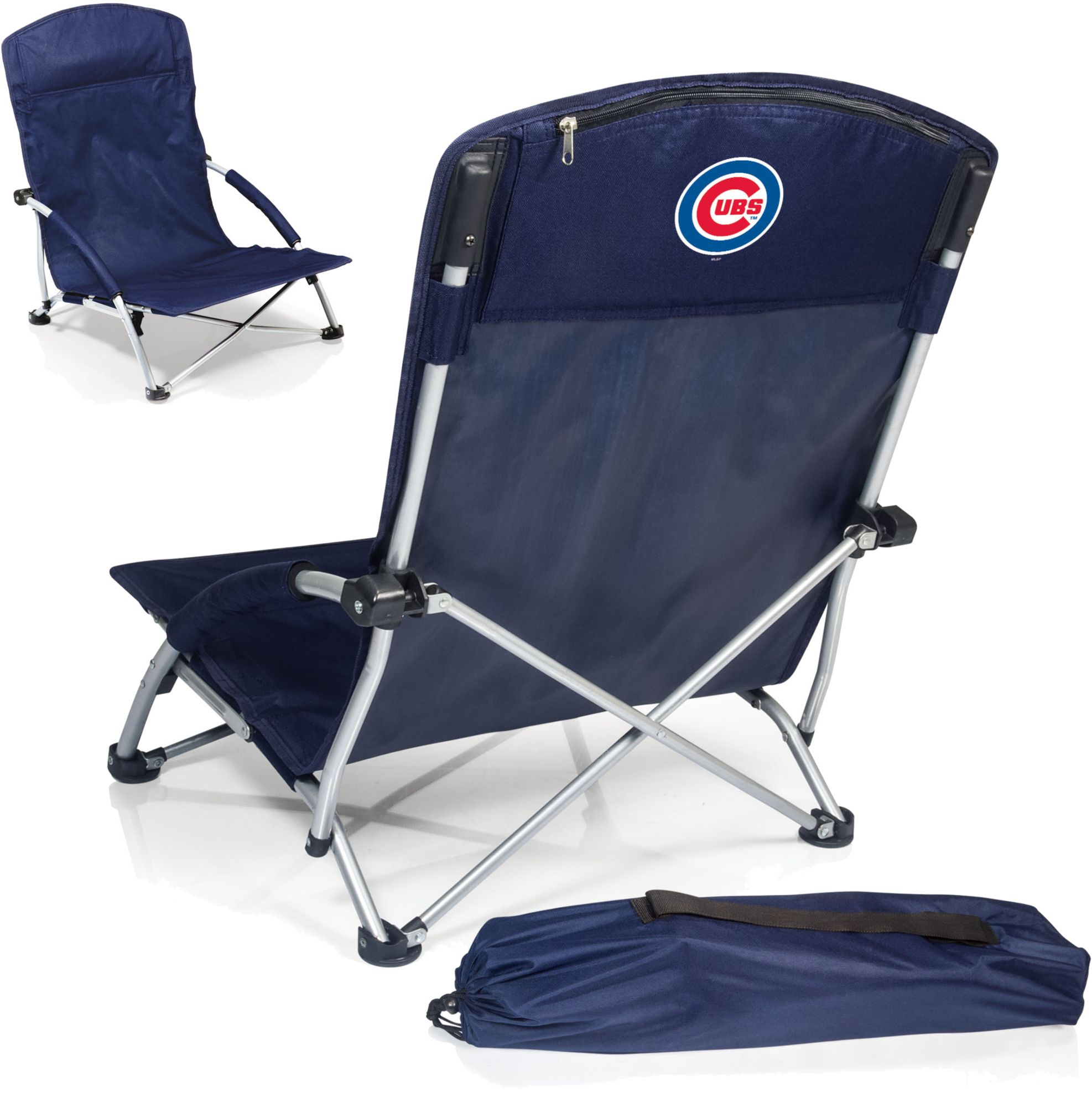 Picnic Time Chicago Cubs Tranquility Beach Chair with Carry Bag product image