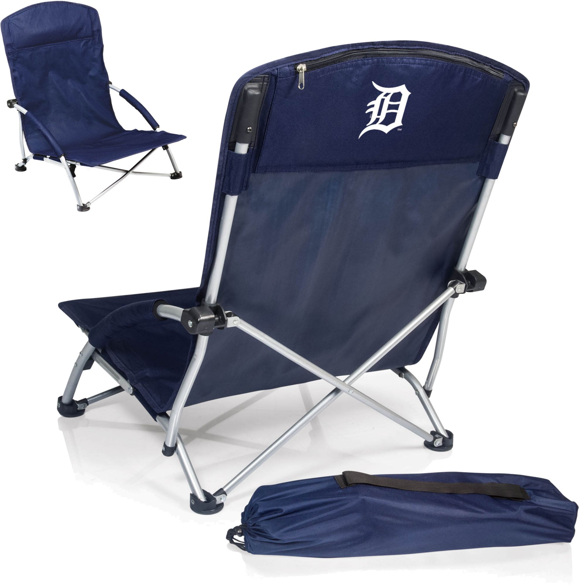 Picnic Time Detroit Tigers Tranquility Beach Chair with Carry Bag product image