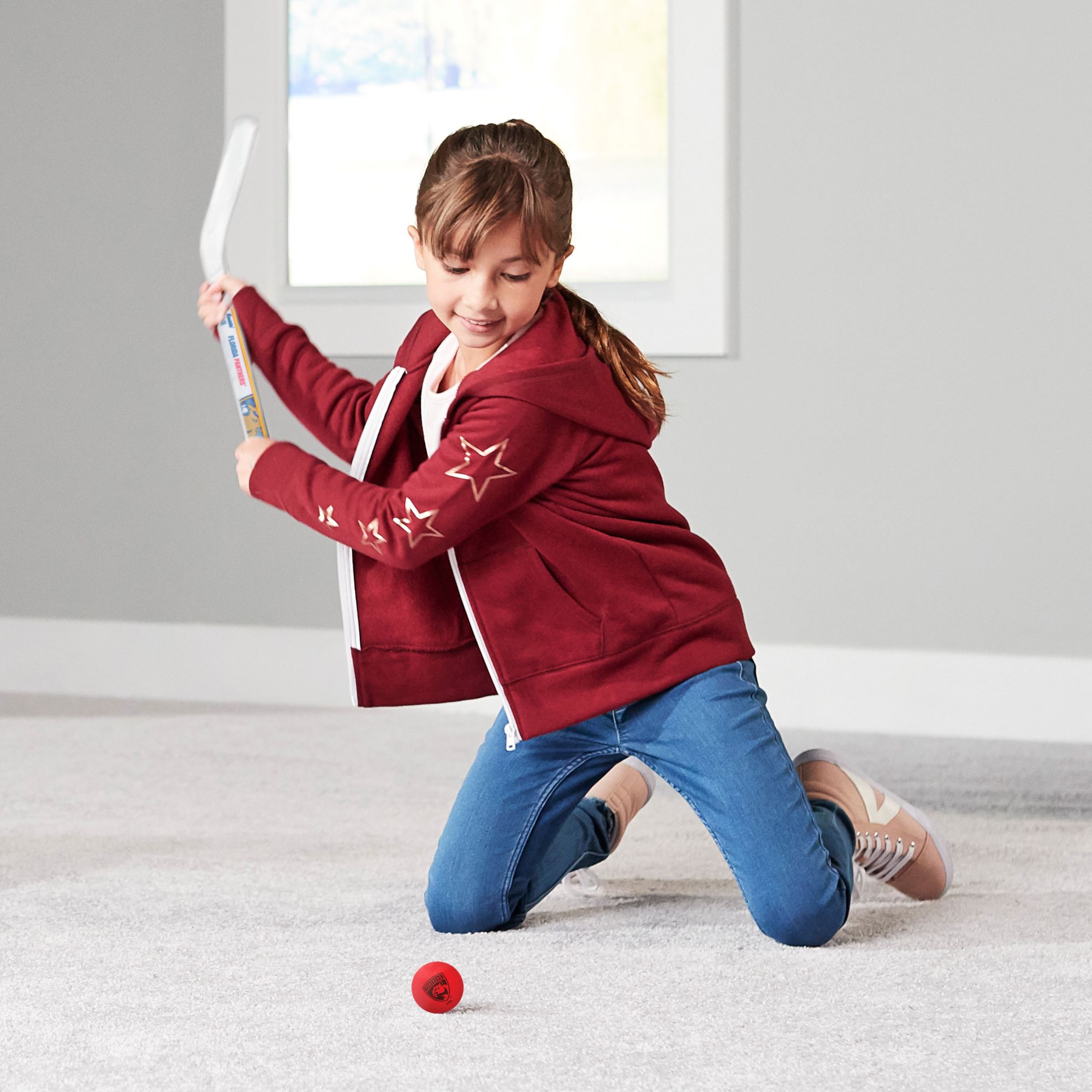 Franklin Florida Panthers 2 Mini Hockey Stick & Ball Set product image