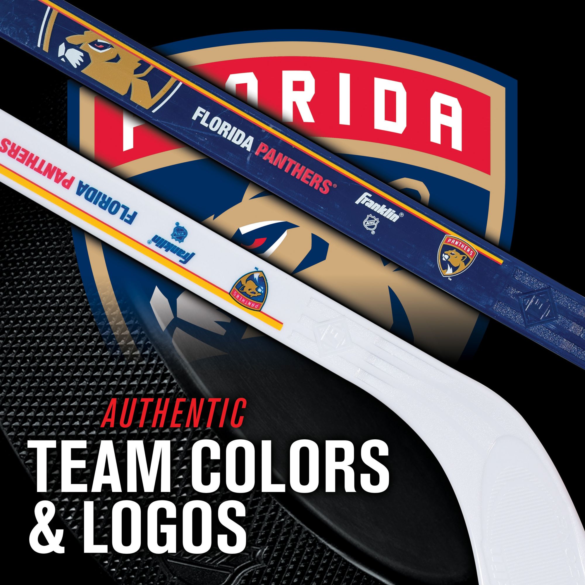 Franklin Florida Panthers 2 Mini Hockey Stick & Ball Set product image