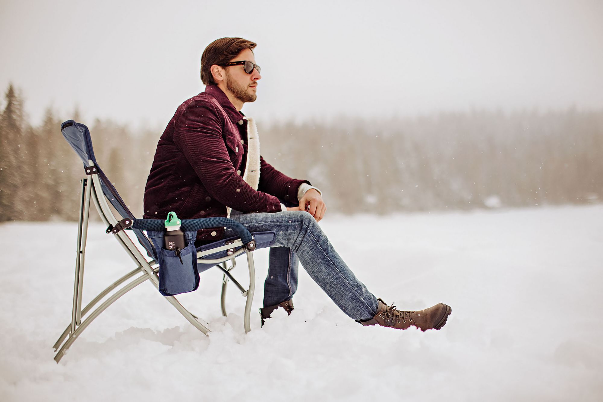 Picnic Time XL Heavy Duty Camping Chair product image