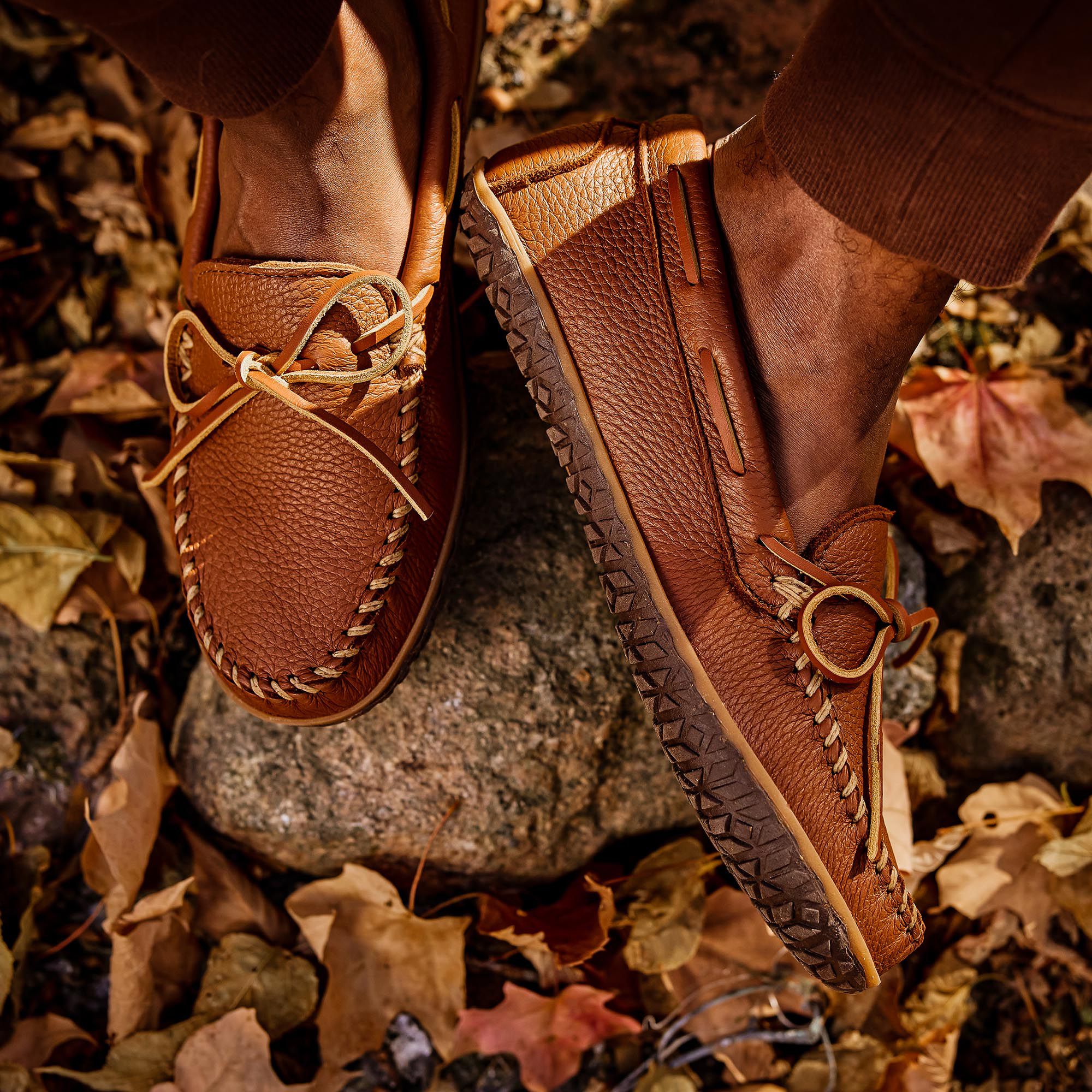 Minnetonka Men's Moosehide Tread Loafers product image