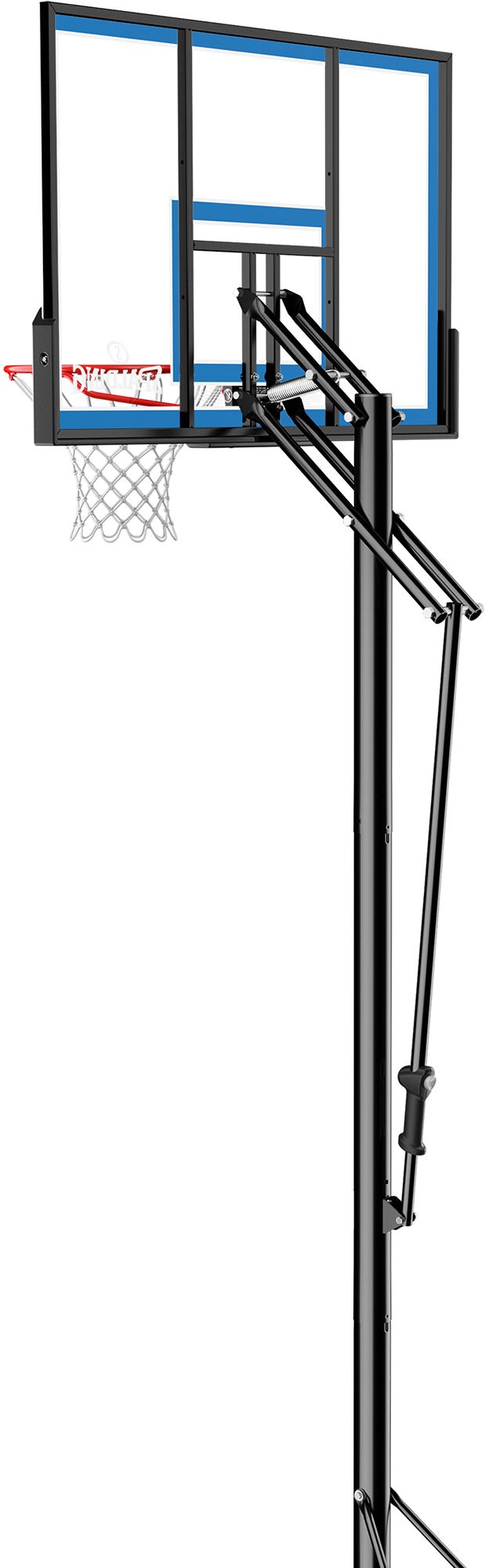 Spalding 48" Shatter-Proof Polycarbonate Pro Glide Portable Basketball Hoop product image