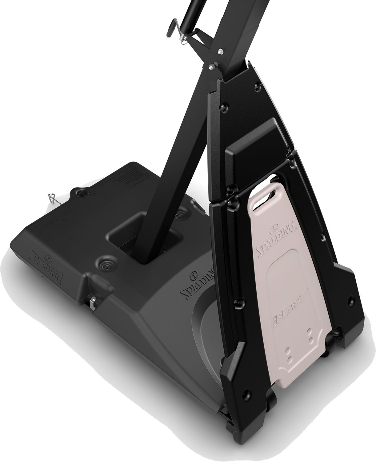 Spalding The Beast 54" Tempered Glass Portable Basketball Hoop product image