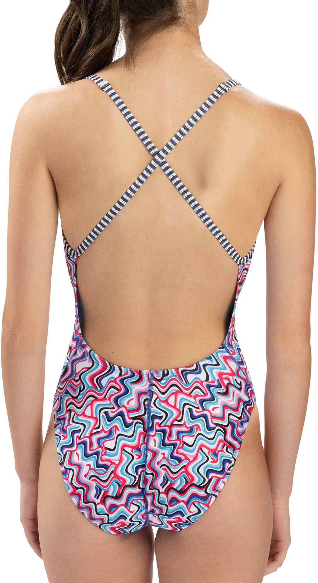 Dolfin Women's Uglies Retroflora Diver Back One Piece Swimsuit product image