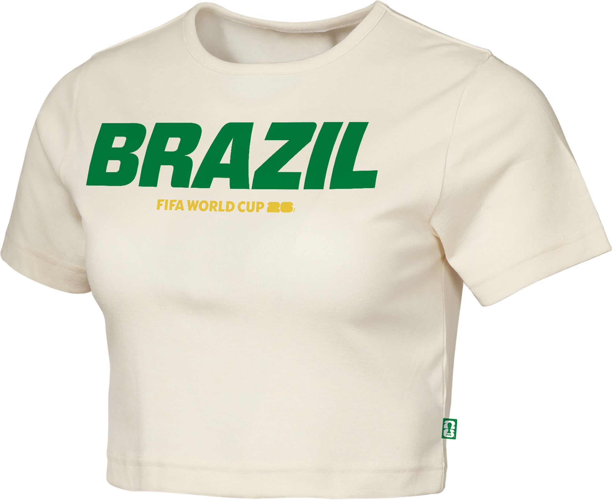 Outerstuff Women's Brazil Off White Elite Sequin T-Shirt product image