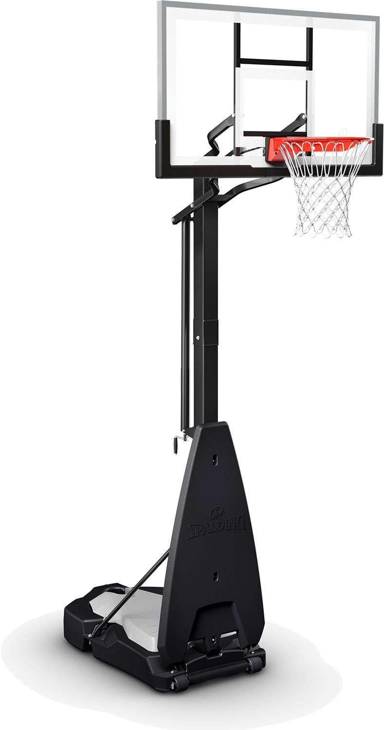Spalding Ultimate Hybrid 54" Tempered Glass Portable Basketball Hoop product image
