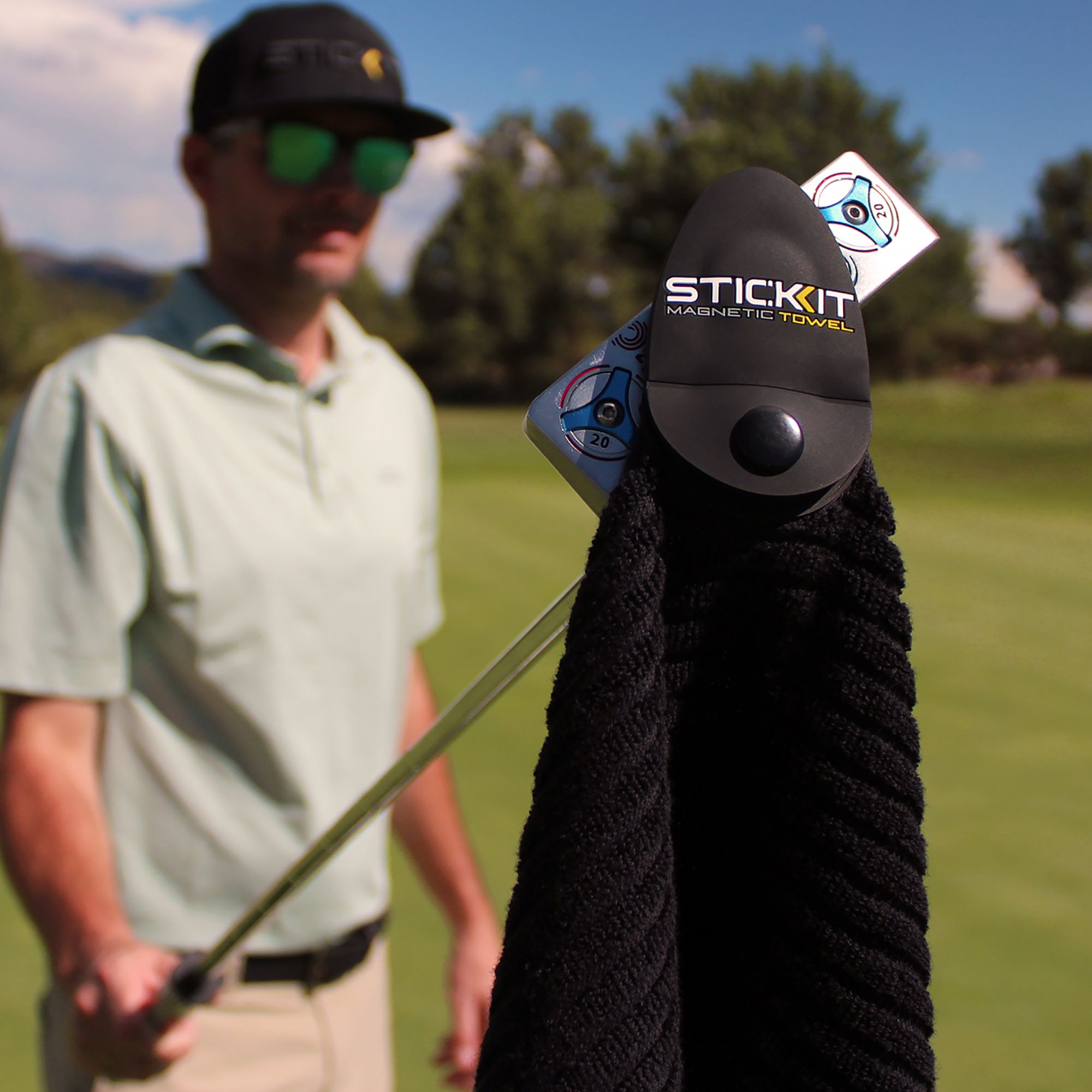 STICKIT Magnetic XL Golf Towel product image