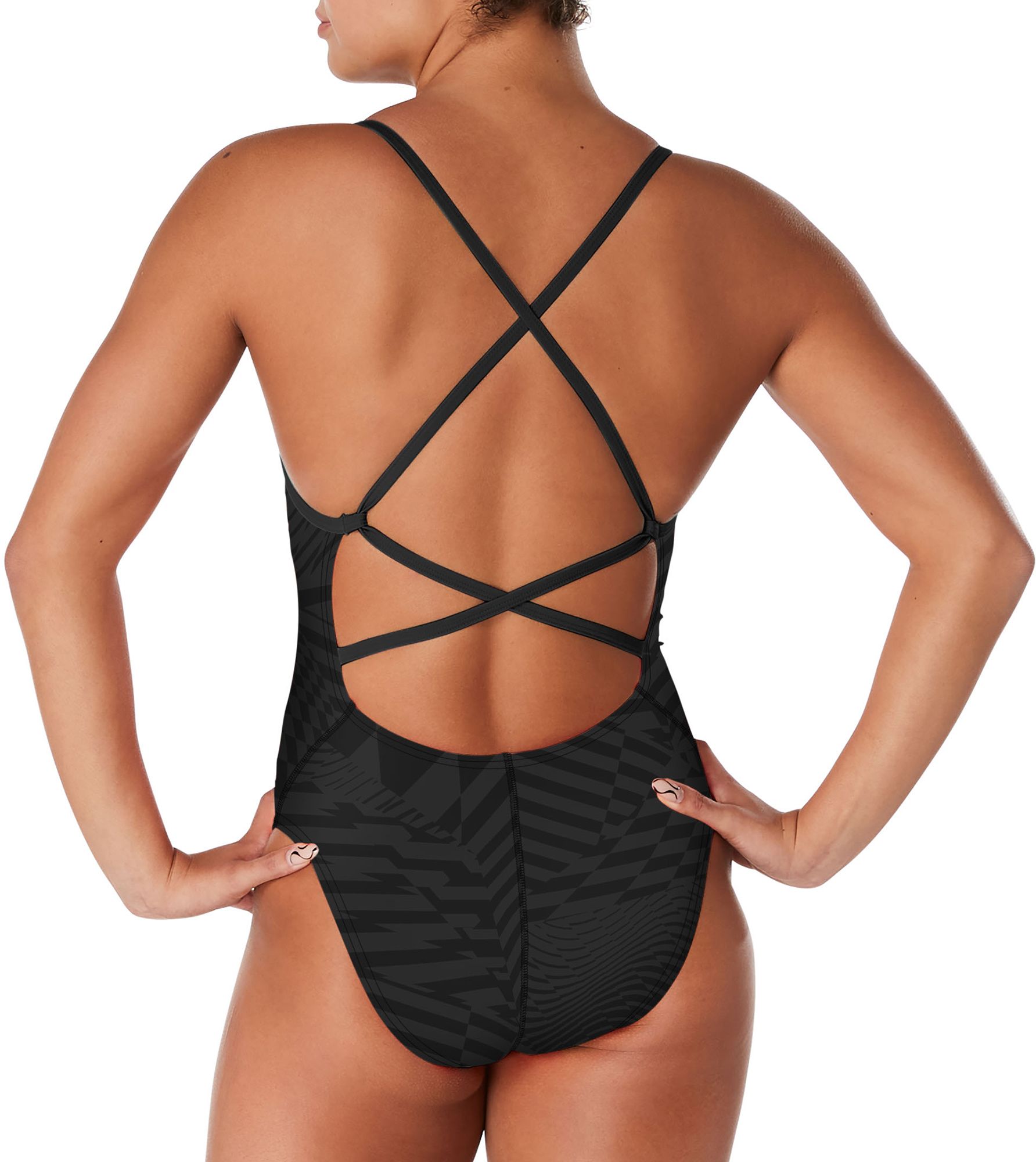Speedo Women's Printed Double Crossback Swimsuit product image