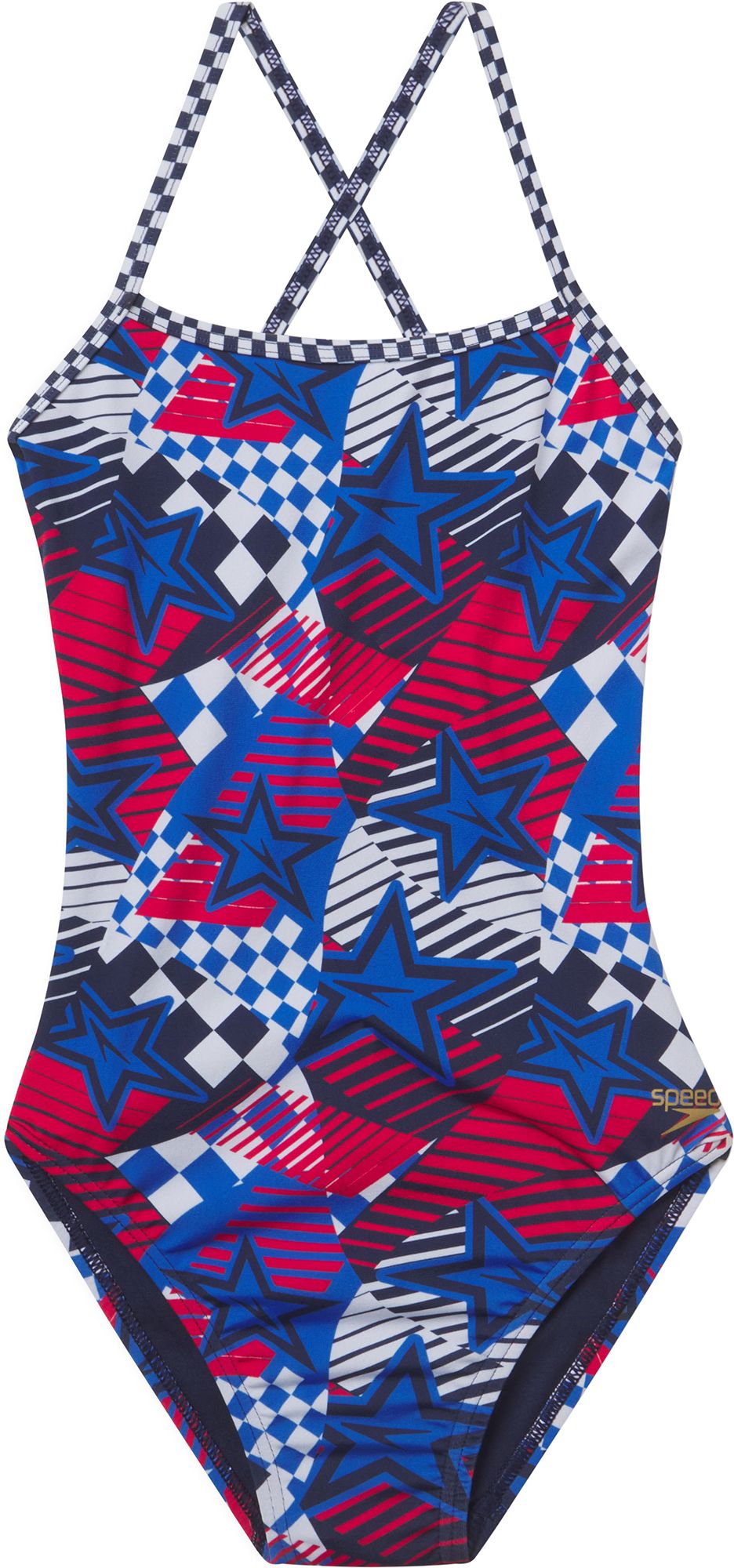 Speedo Women's Printed Double Crossback Swimsuit product image