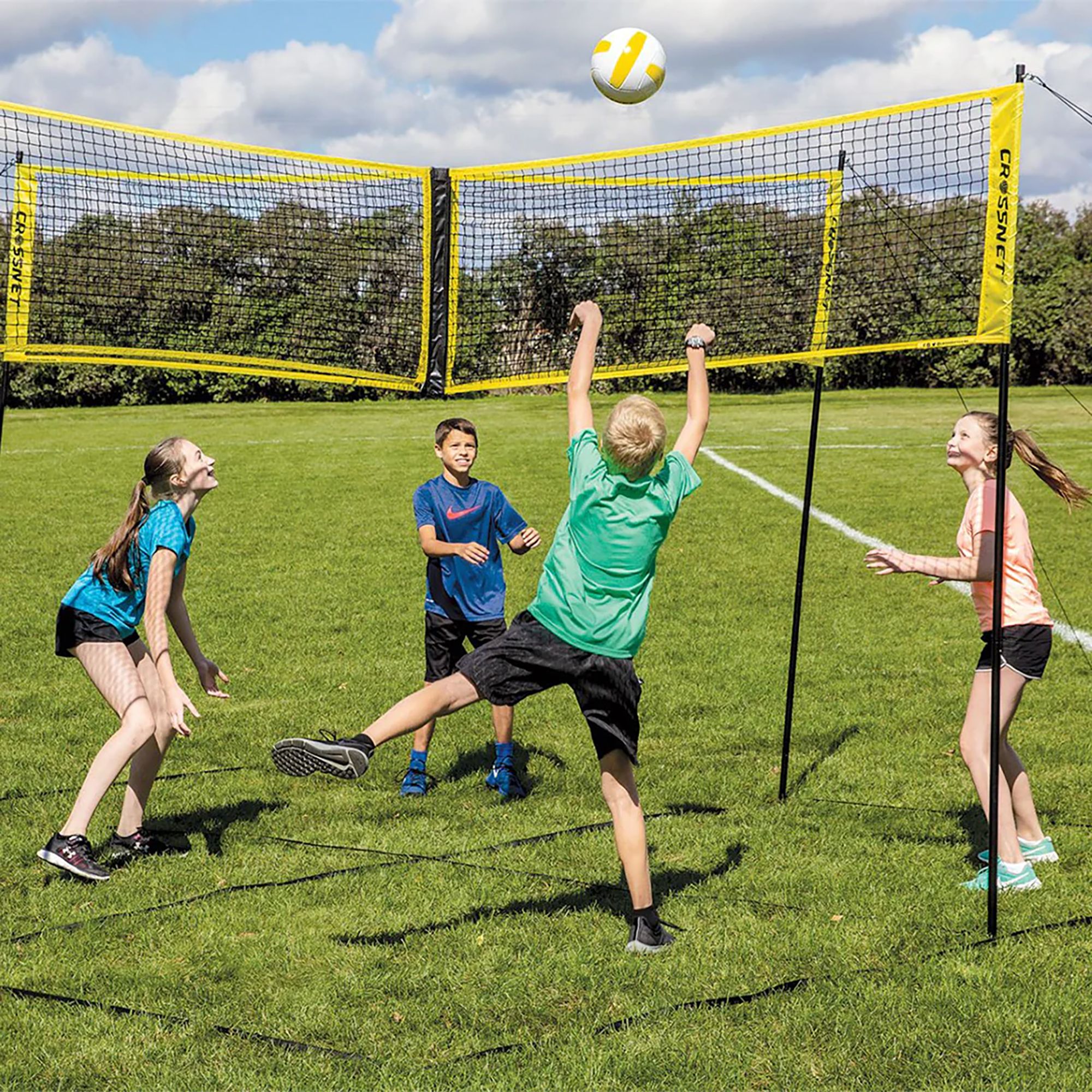 CROSSNET Four Square Volleyball Net product image