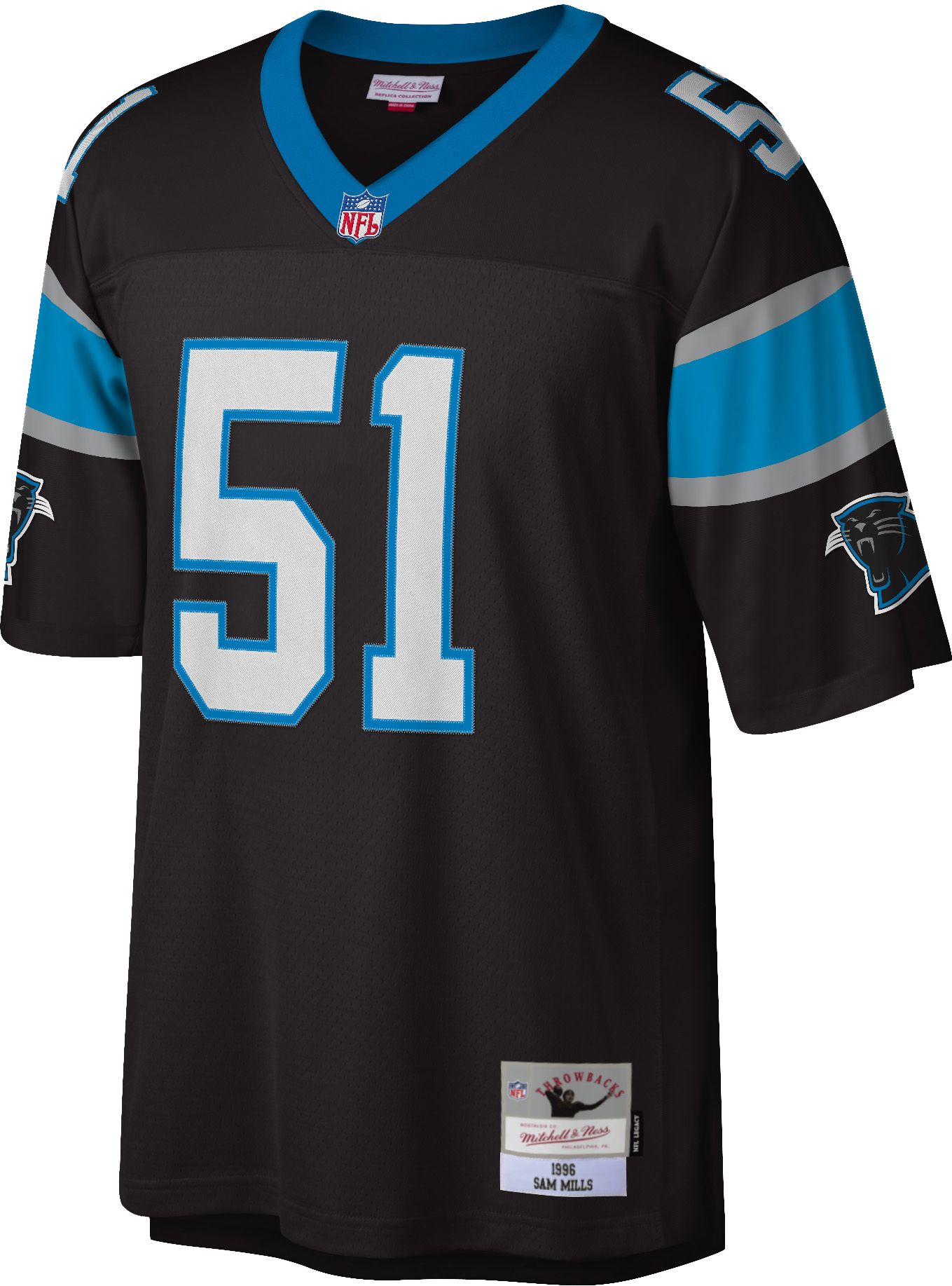 sam mills panthers jersey