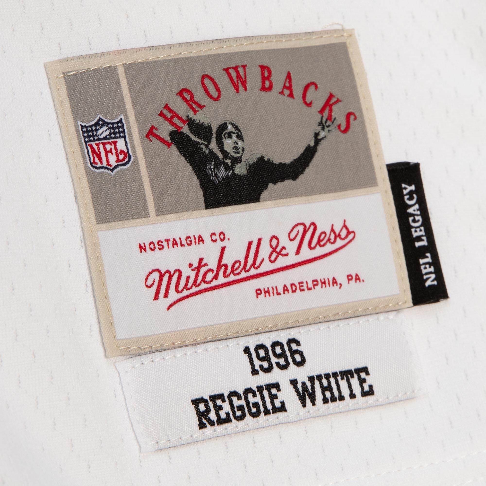 Mitchell & Ness Men's Green Bay Packers Reggie White #92 1996 Split Throwback Jersey product image