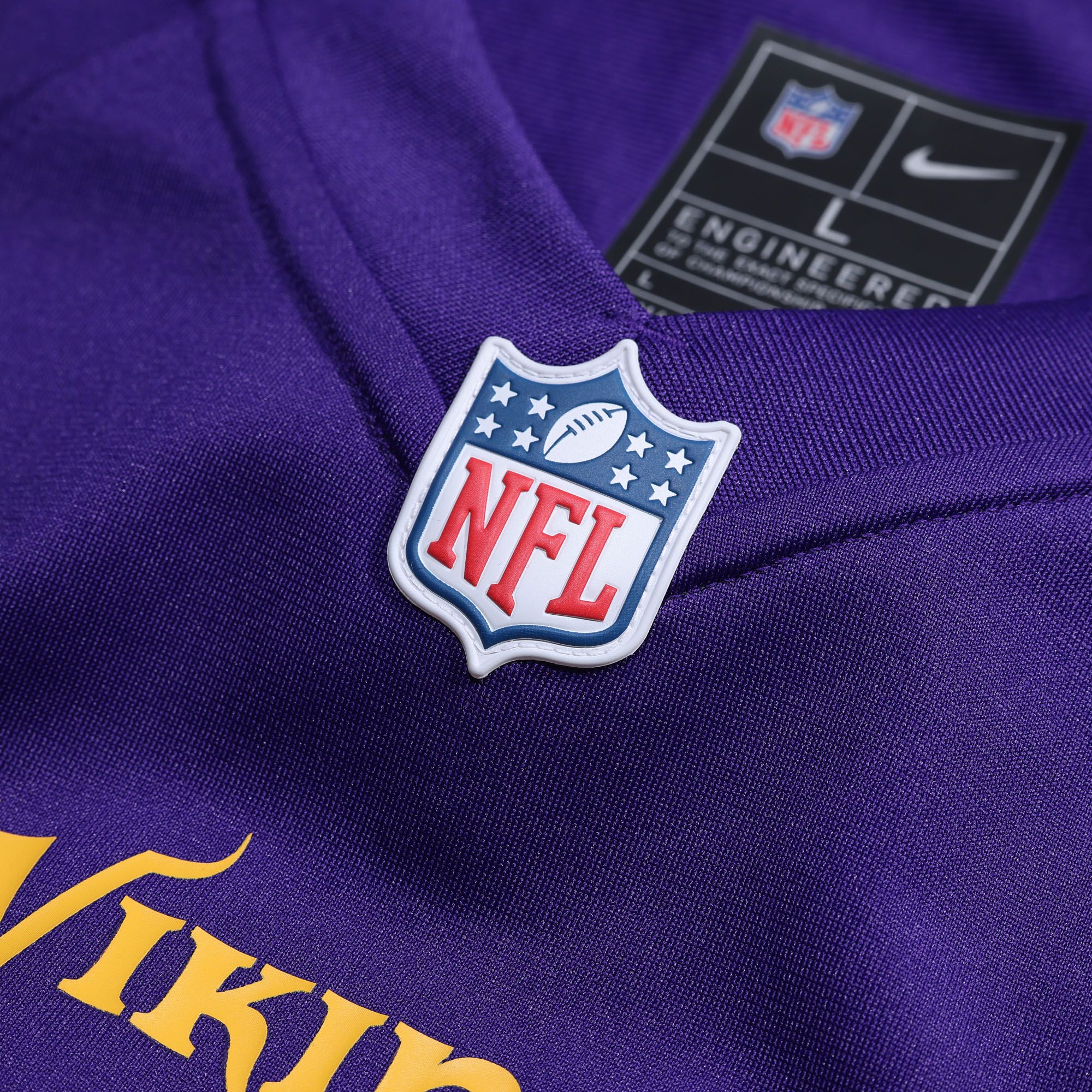 Mitchell & Ness Men's Minnesota Vikings Jared Allen #69 Purple 2011 Replica Football Jersey product image