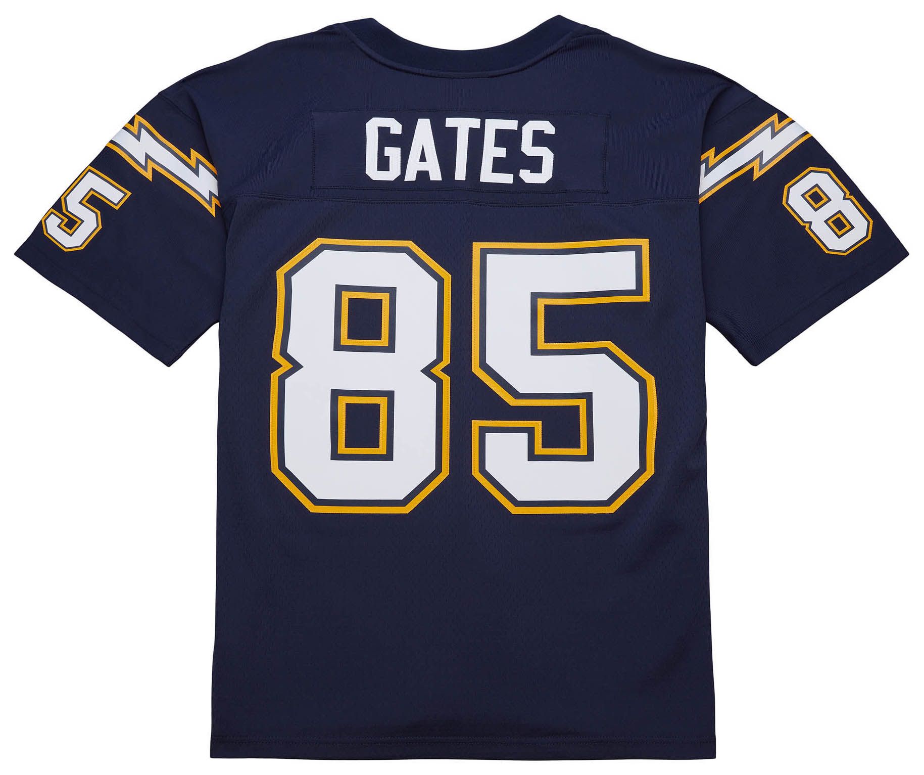 Mitchell & Ness Men's Los Angeles Chargers Antonio Gates #85 Navy 2006 Replica Football Jersey product image
