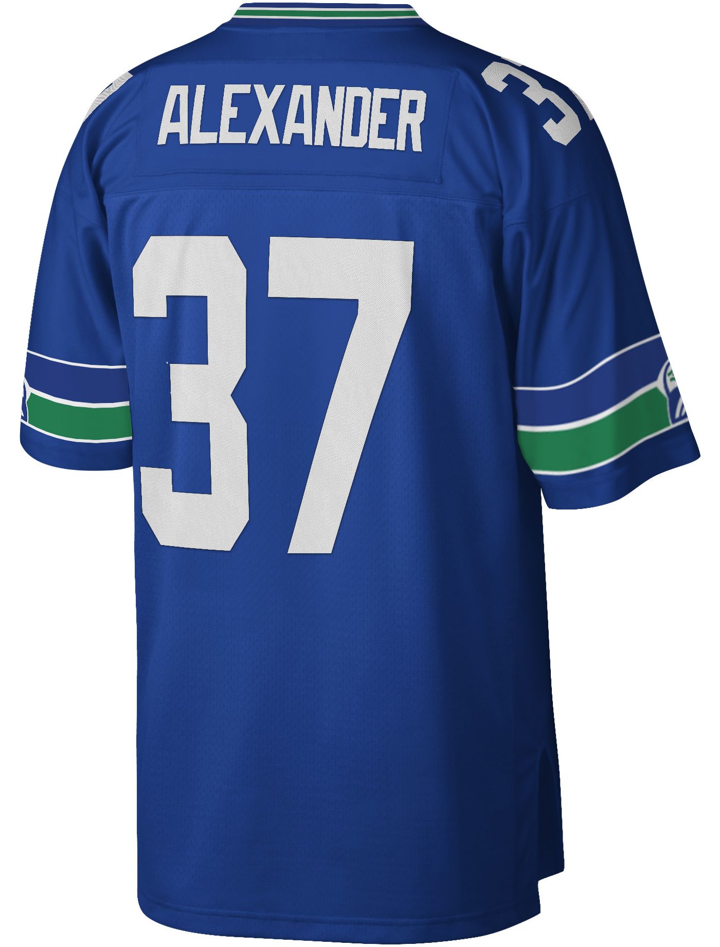 Mitchell Ness Men s Seattle Seahawks Shaun Alexander 37 2000 Royal Throwback Jersey Dick s Sporting Goods