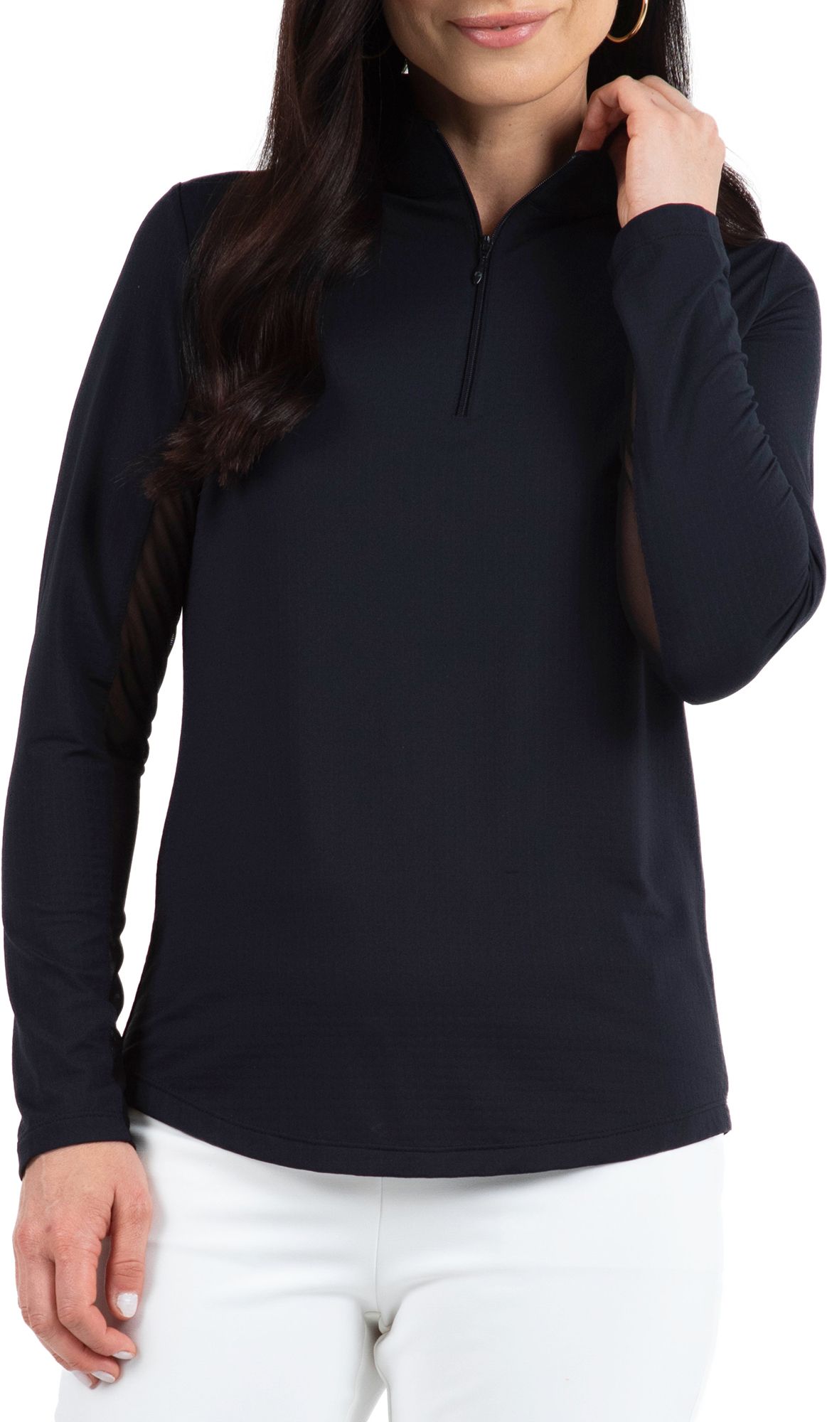 IBKUL Women's Solid Long Sleeve Golf Top product image