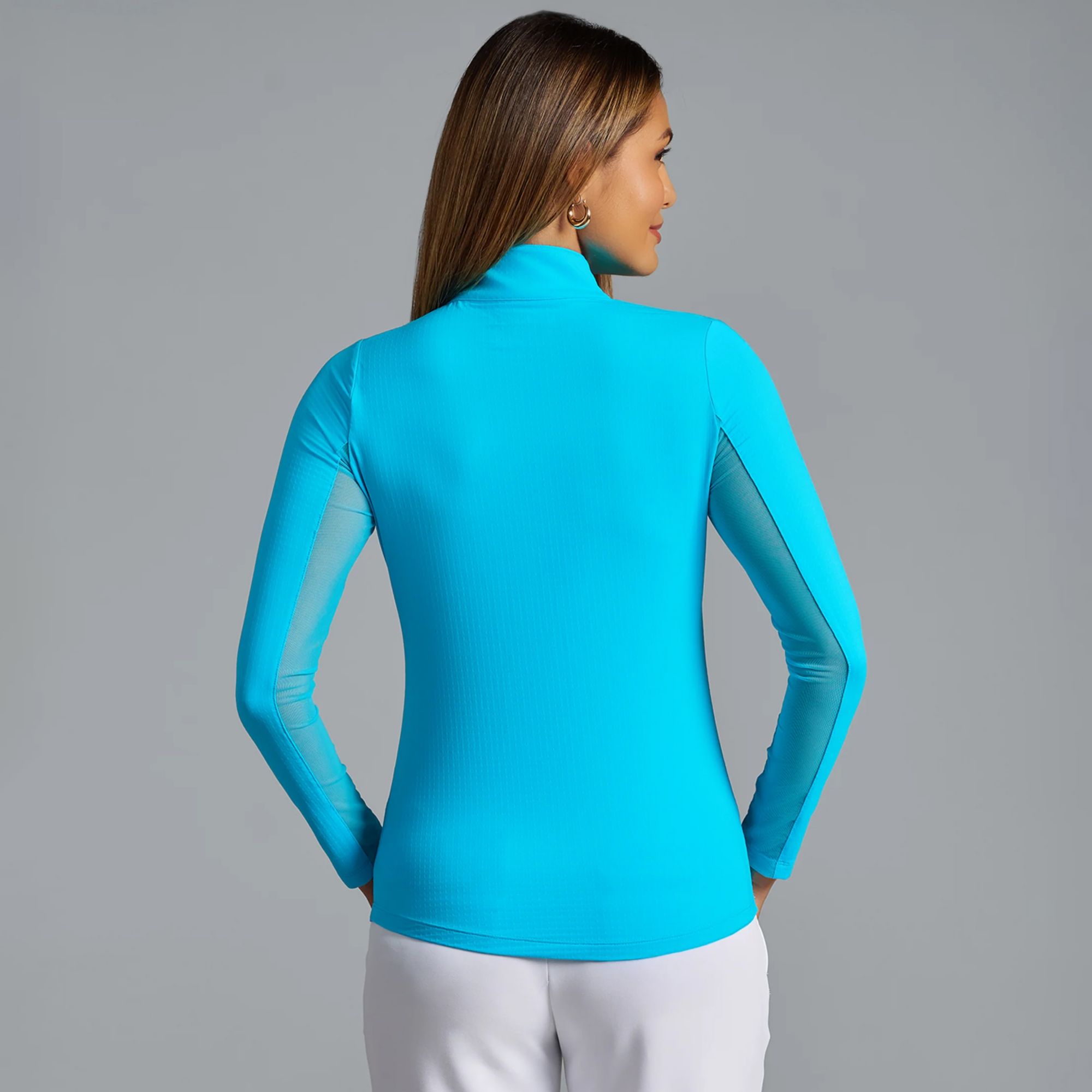 IBKUL Women's Solid Long Sleeve Golf Top product image